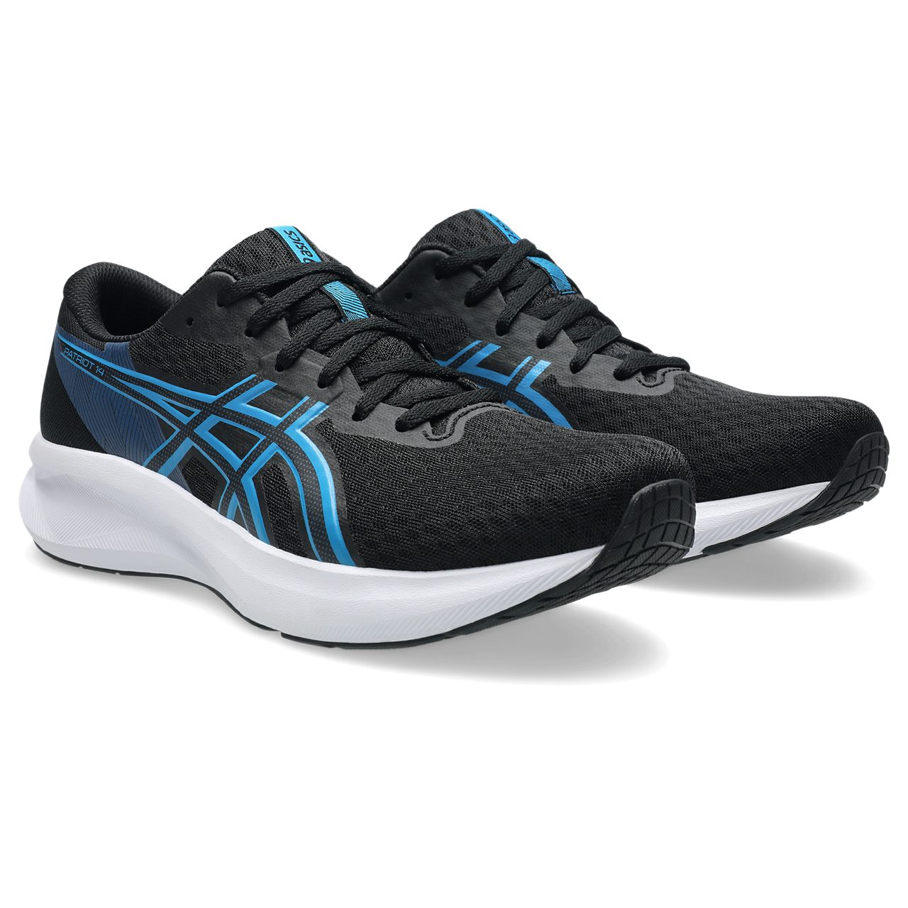 Asics PATRIOT 14 Laufschuh atmungsaktives Mesh-Obermaterial, Energiegeladene Mittelsohle
