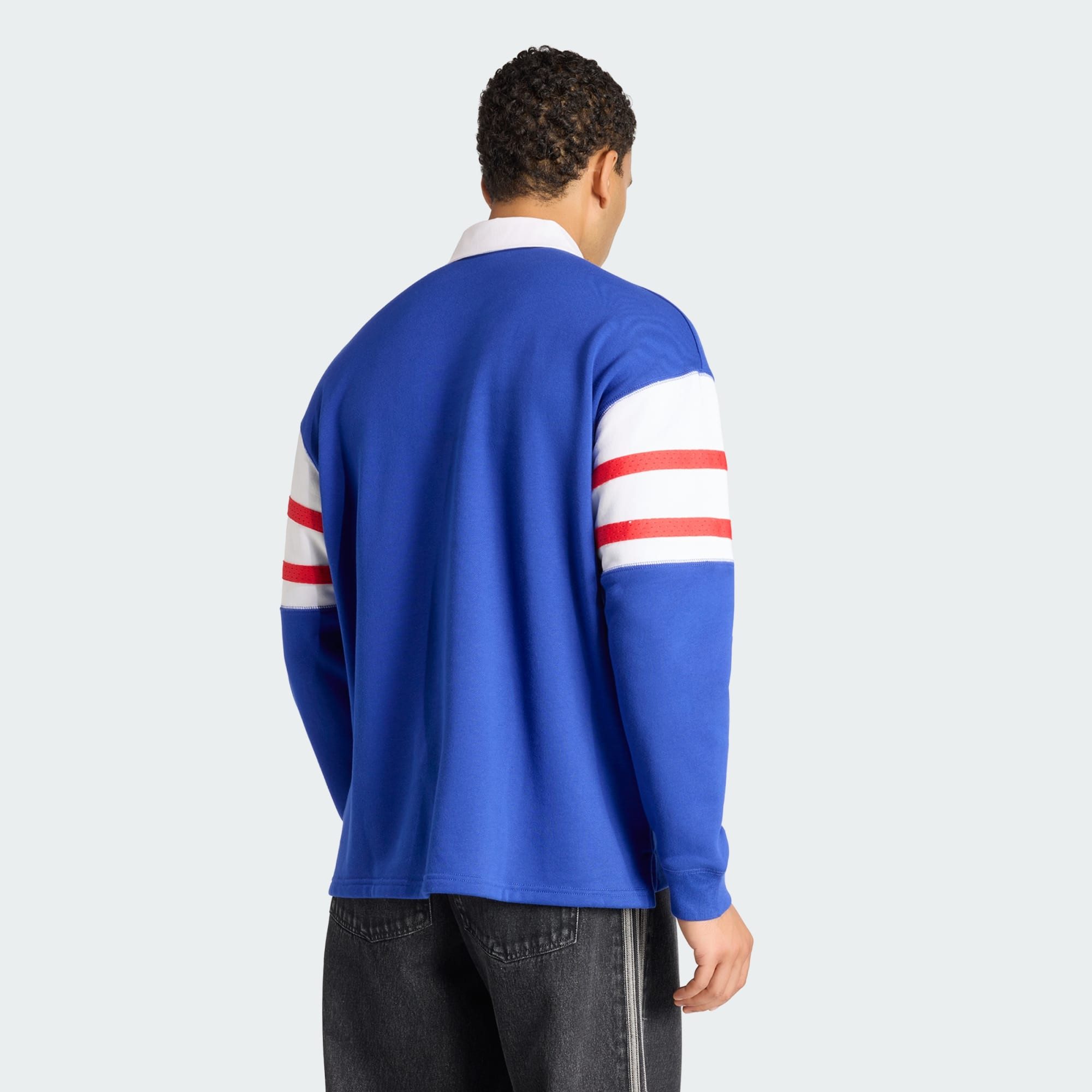 adidas Performance Langarm-Poloshirt FFR HERITAGE RUGBY-POLOSHIRT, LANGÄRMLIG (1-tlg)