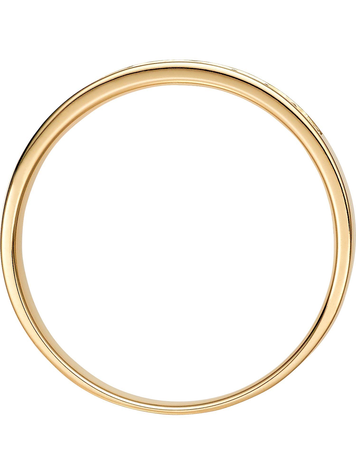 CHRIST Diamantring CHRIST Damen-Damenring 585er Gelbgold 10 Diamant günstig online kaufen