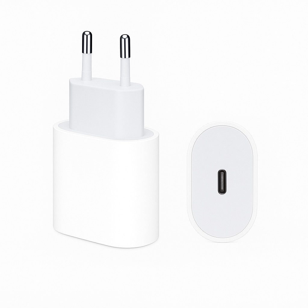Alpha Electronics 20W Schnell Ladegerät USB-Ladegerät (2220 mA, Sparangebot, 1-tlg., Kompatibel für iPhone der Serie 15/14/13/12/11/X/8/7, USB C kompatibel mit iPhone 14, 13, 12, 11, XR iPad)