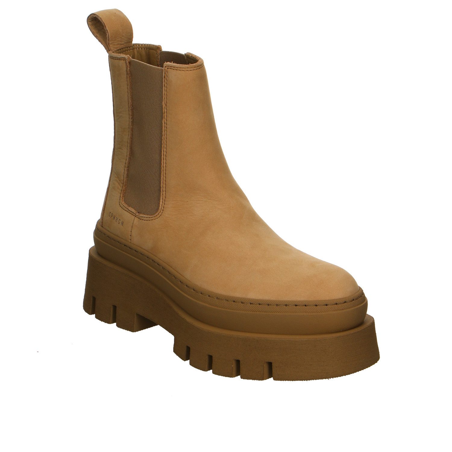 Copenhagen Studios Copenhagen Nubuk Stiefeletten beige Stiefelette