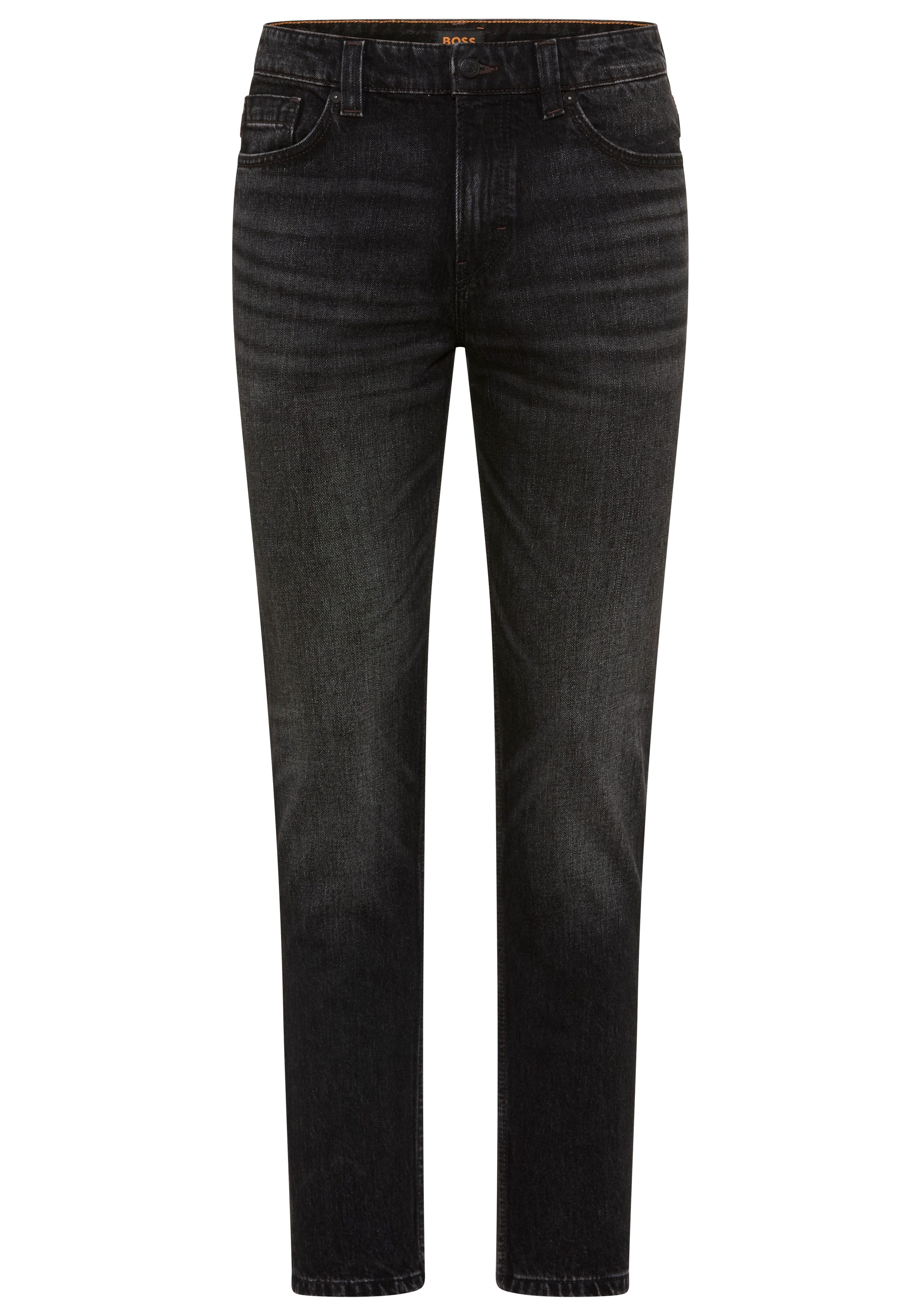 BOSS ORANGE Tapered-fit-Jeans ONYX-5 BO mit normaler Leibhöhe, Comfort-Stretch-Denim