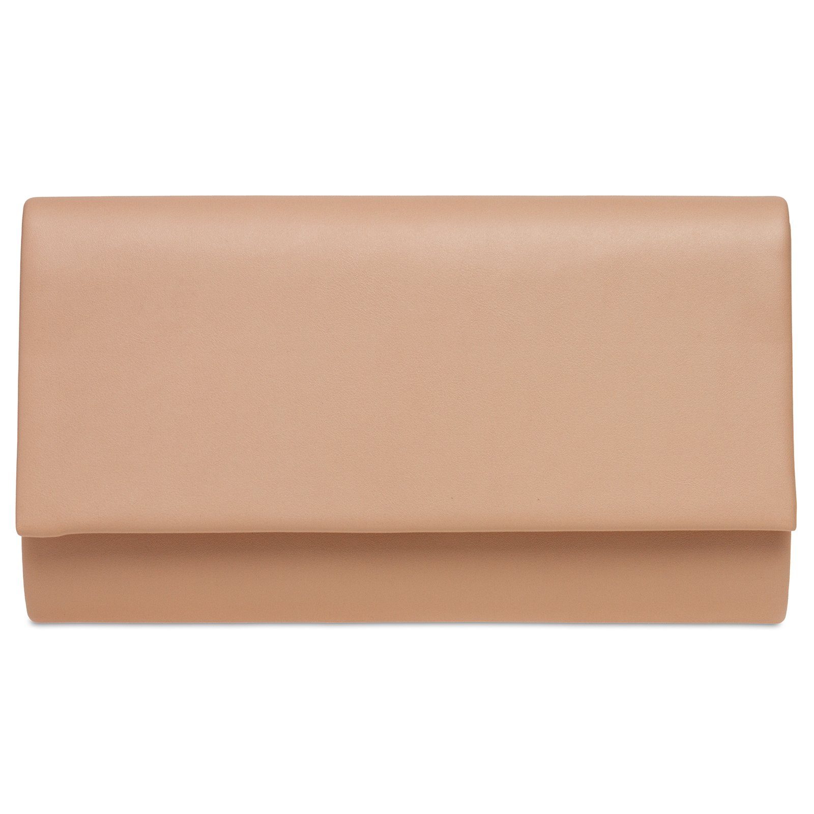 Caspar Clutch TA412 große Damen Metallic günstig online kaufen