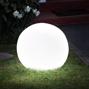 Kanlux Gartenleuchte, Außenleuchte Kugellampe Gartenleuchte, Outdoorlampe mit Erdspieß