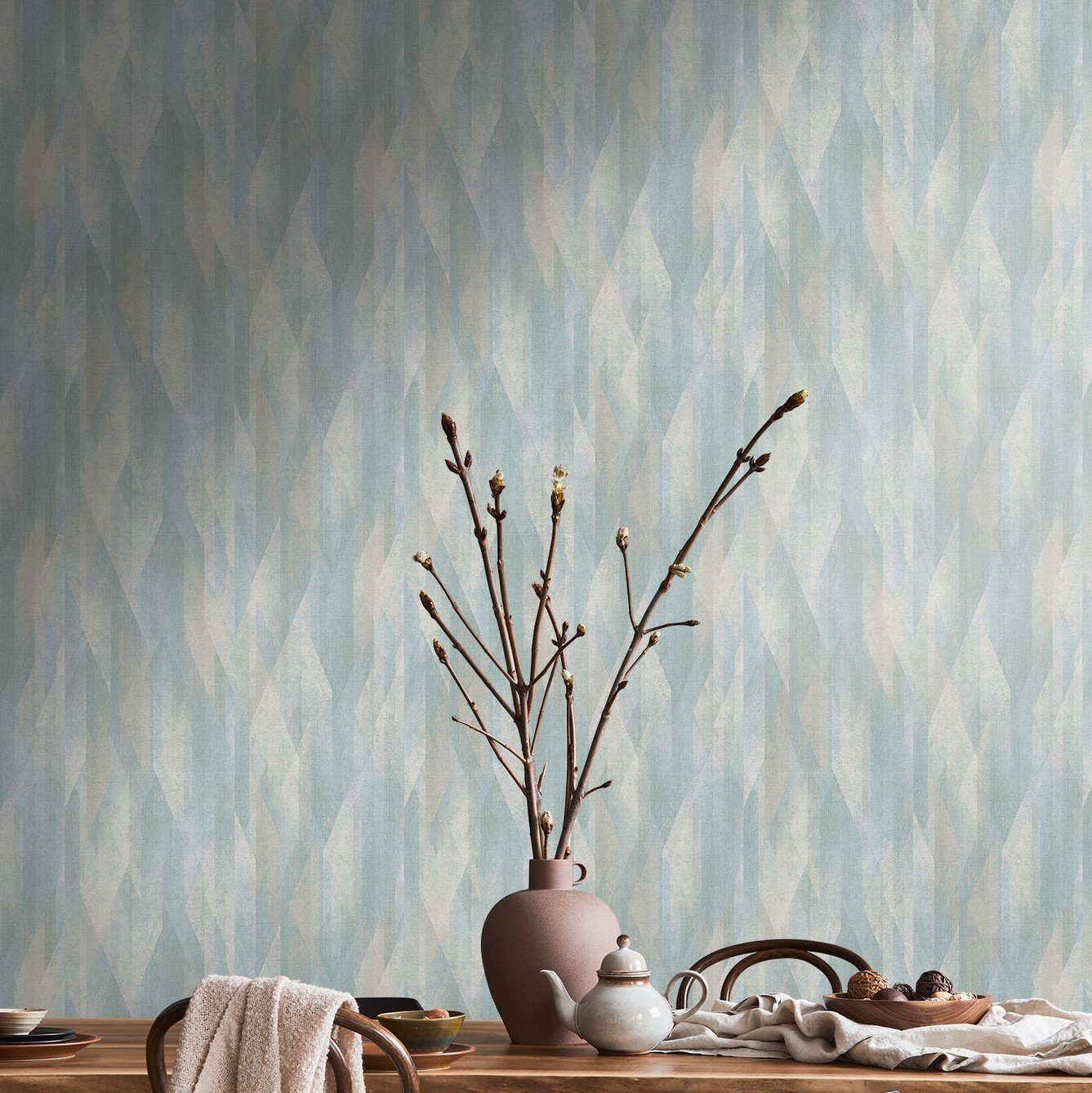 living walls Vliestapete Metropolitan Stories. Travel Styles. Grafiktapete, leicht strukturiert, gemustert, matt, neutral, (1 St), Skandinavische Tapete Skandi-Style grafisch Designtapete Tapeten Flur