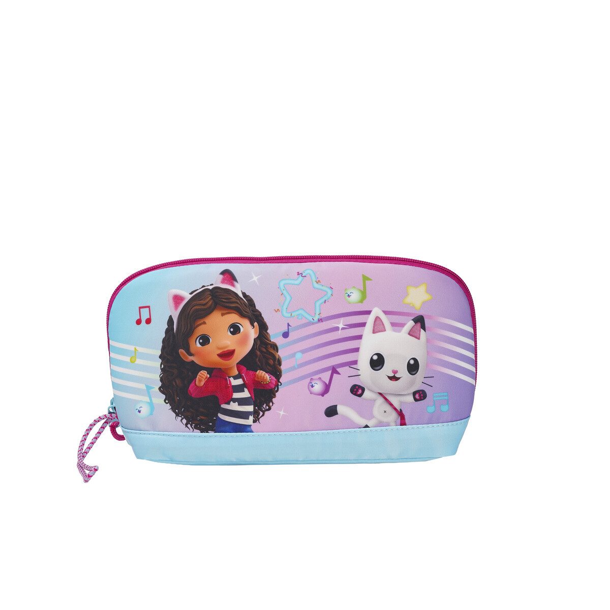 CyP Brands Kosmetiktasche Gabby's Dollhouse Karaoke 23 cm für Schule Reise Freizeit