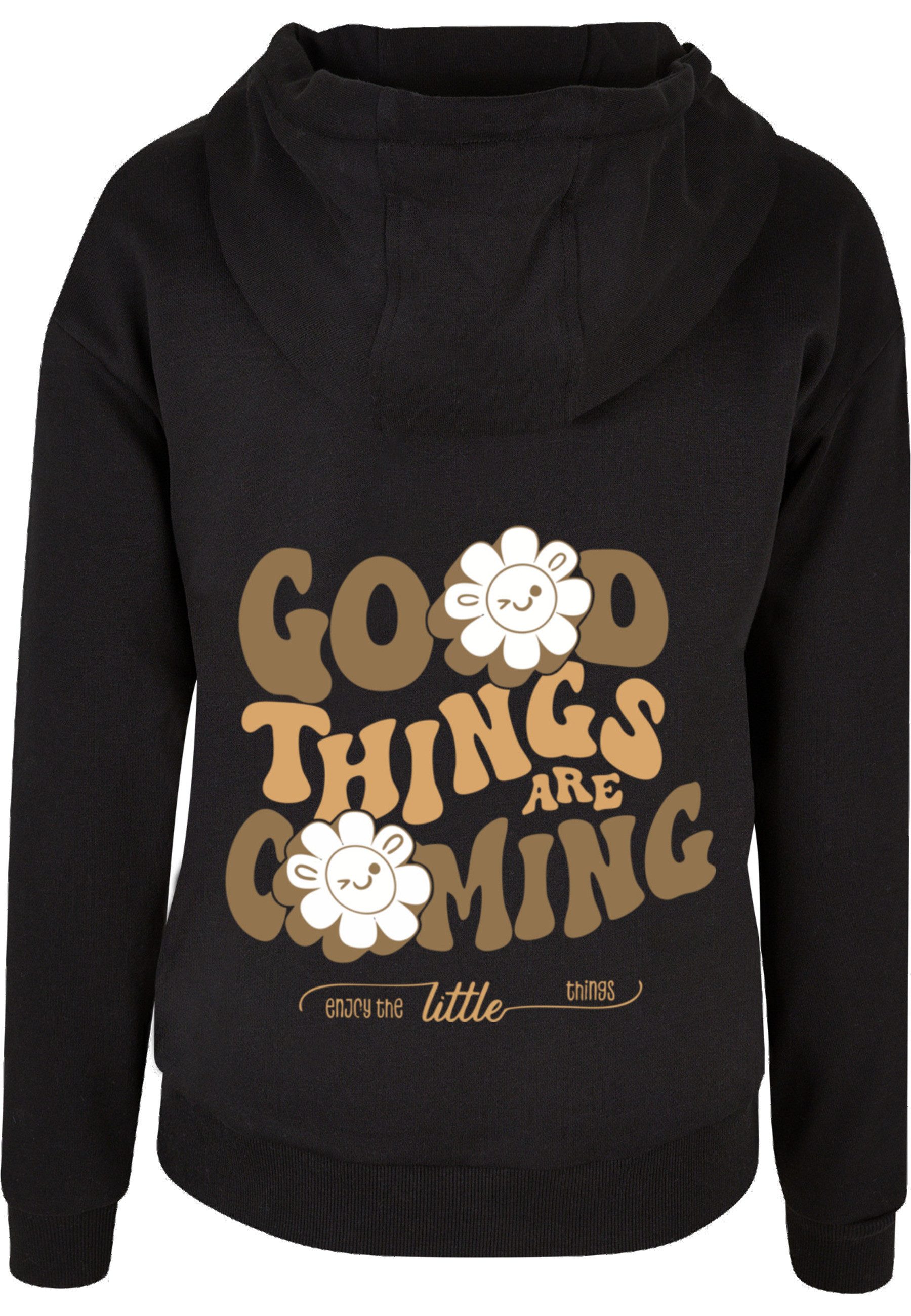 CLOUD 5IVE Kapuzenpullover CLOUD 5IVE Ladies 77 Good Things Black Everyday Hoodie (1-tlg)