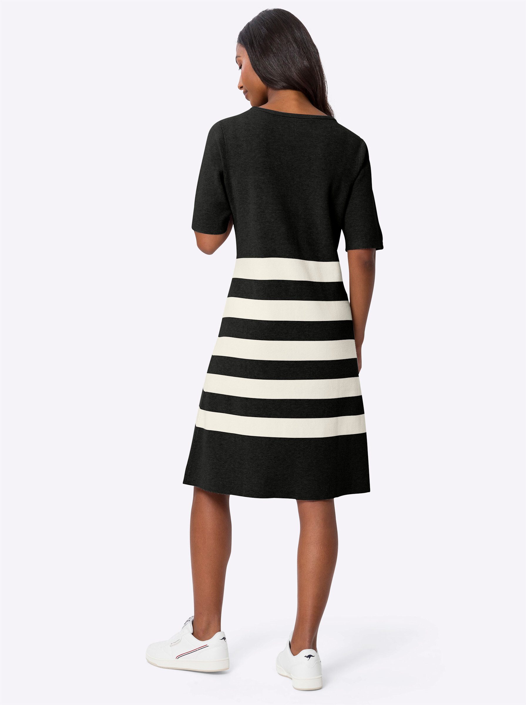 heine Strickkleid Strickkleid Kurzarm