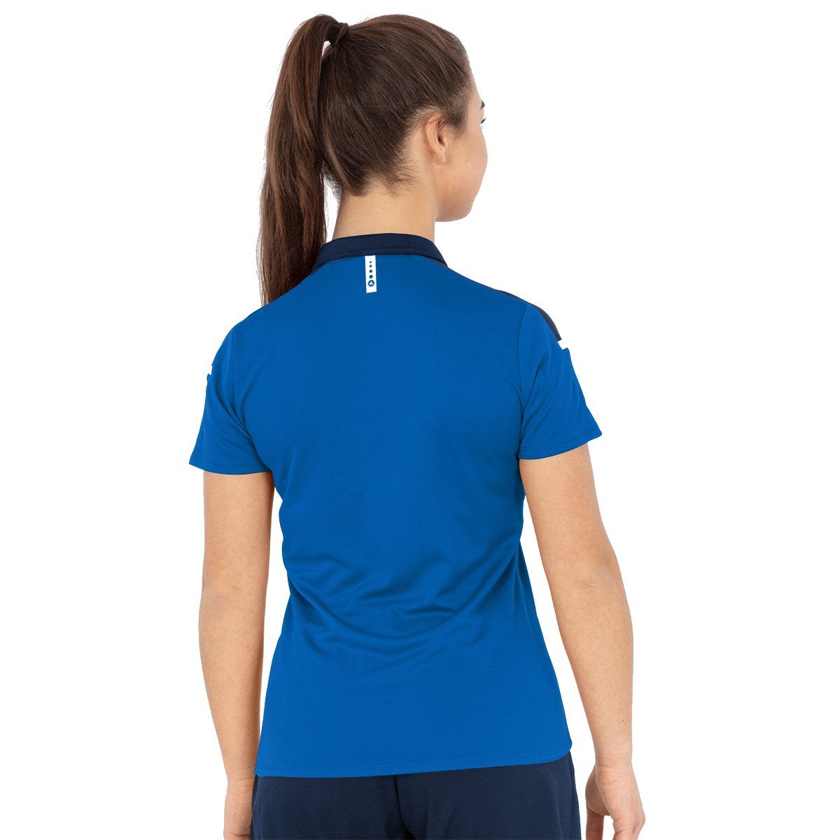 Jako Poloshirt Champ 2.0 (100% Polyester) blau/marine Damen