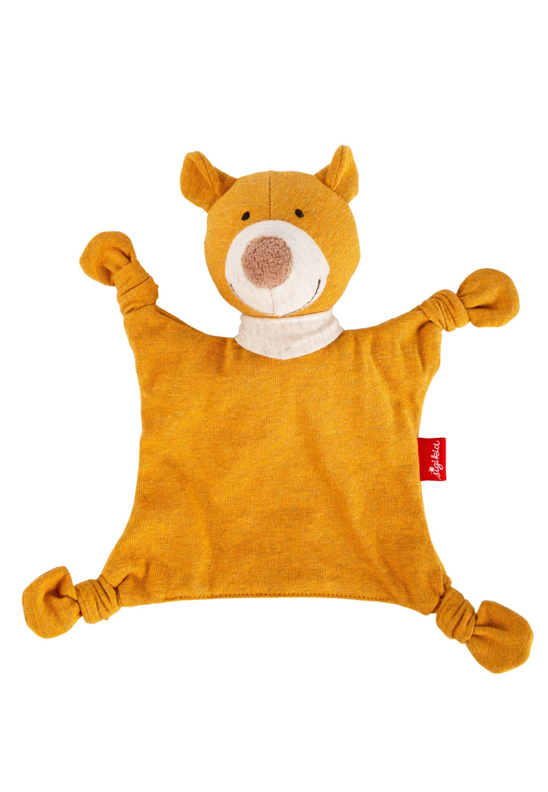 Sigikid Schnuffeltuch Mini-Schnuffeltuch Bär für Babys und Kleinkinder, (1-tlg)