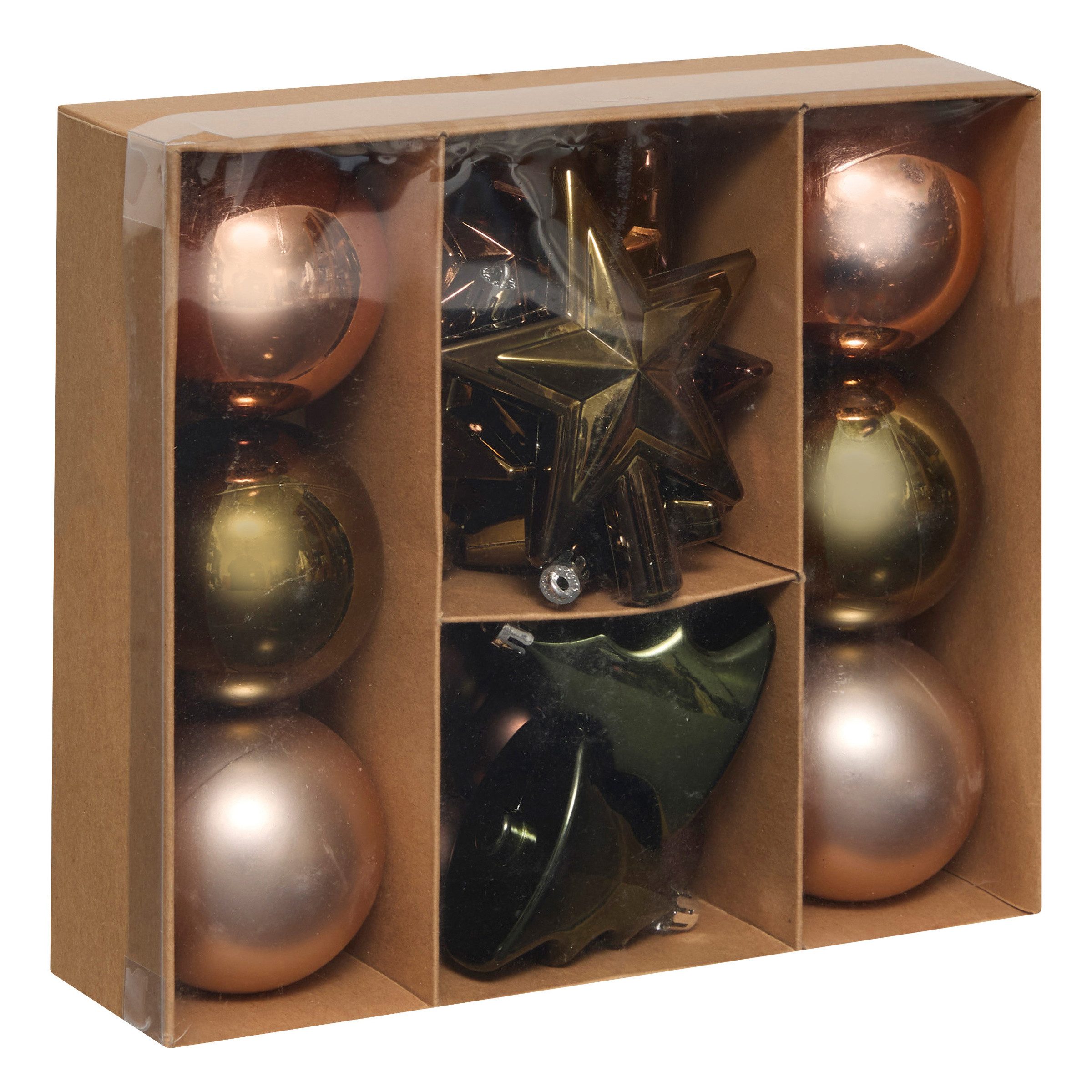 Atmosphera Créateur d'intérieur Weihnachtsbaumkugel Christbaumkugeln und Weihnachtsdeko, 20er-Set