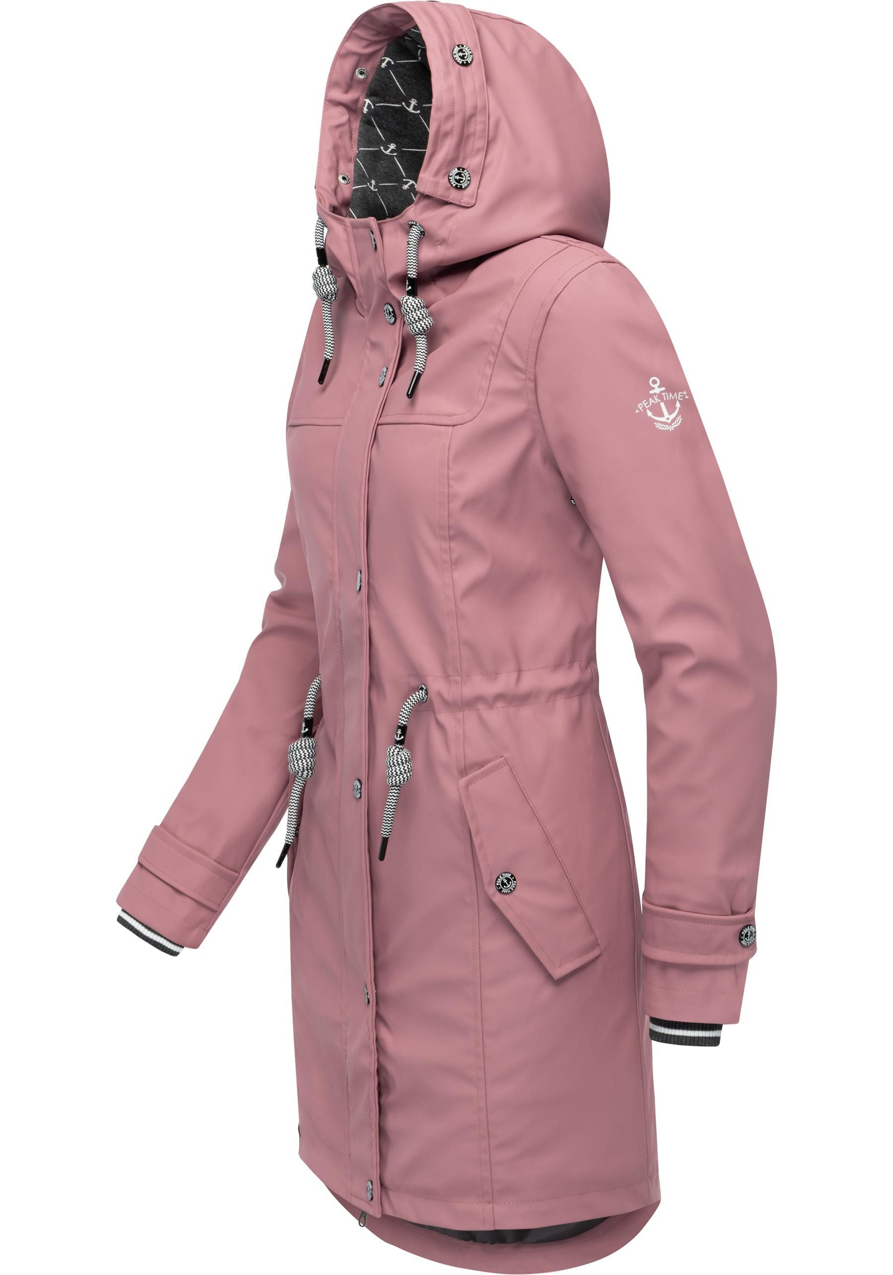 PEAK TIME Regenjacke L60042 stylisch taillierter günstig online kaufen