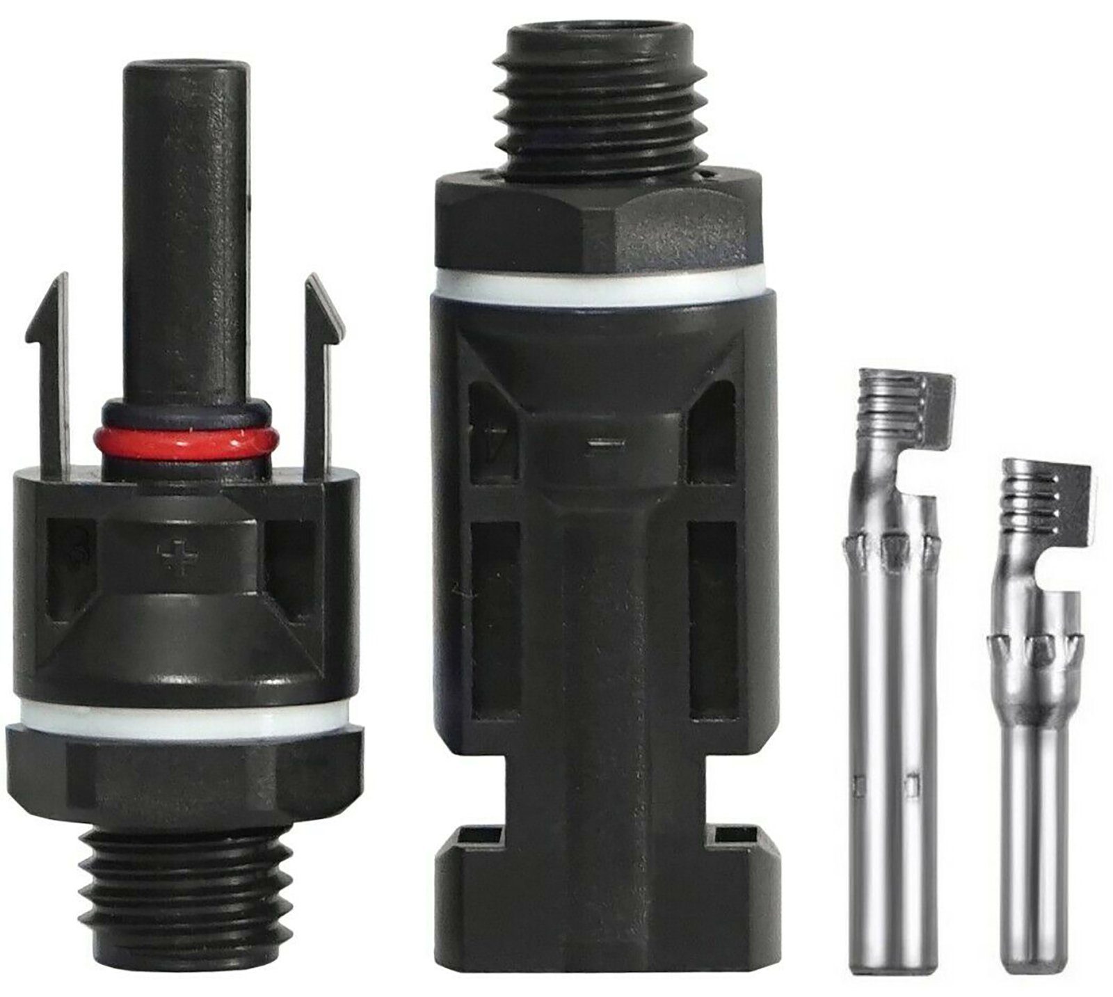 APV Verteiler, Solarstecker 2,5/4/6/10mm² PV Stecker männlich/weiblich Solarpanel