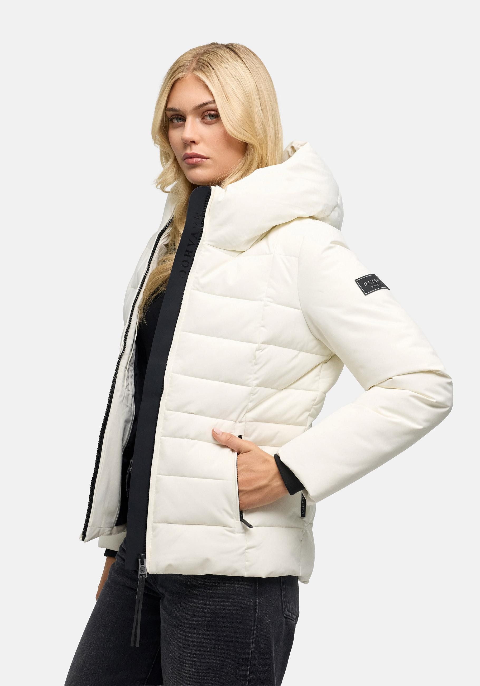 Navahoo Outdoorjacke Stepptänzchen XIV Warme Damen Steppjacke mit Kapuze
