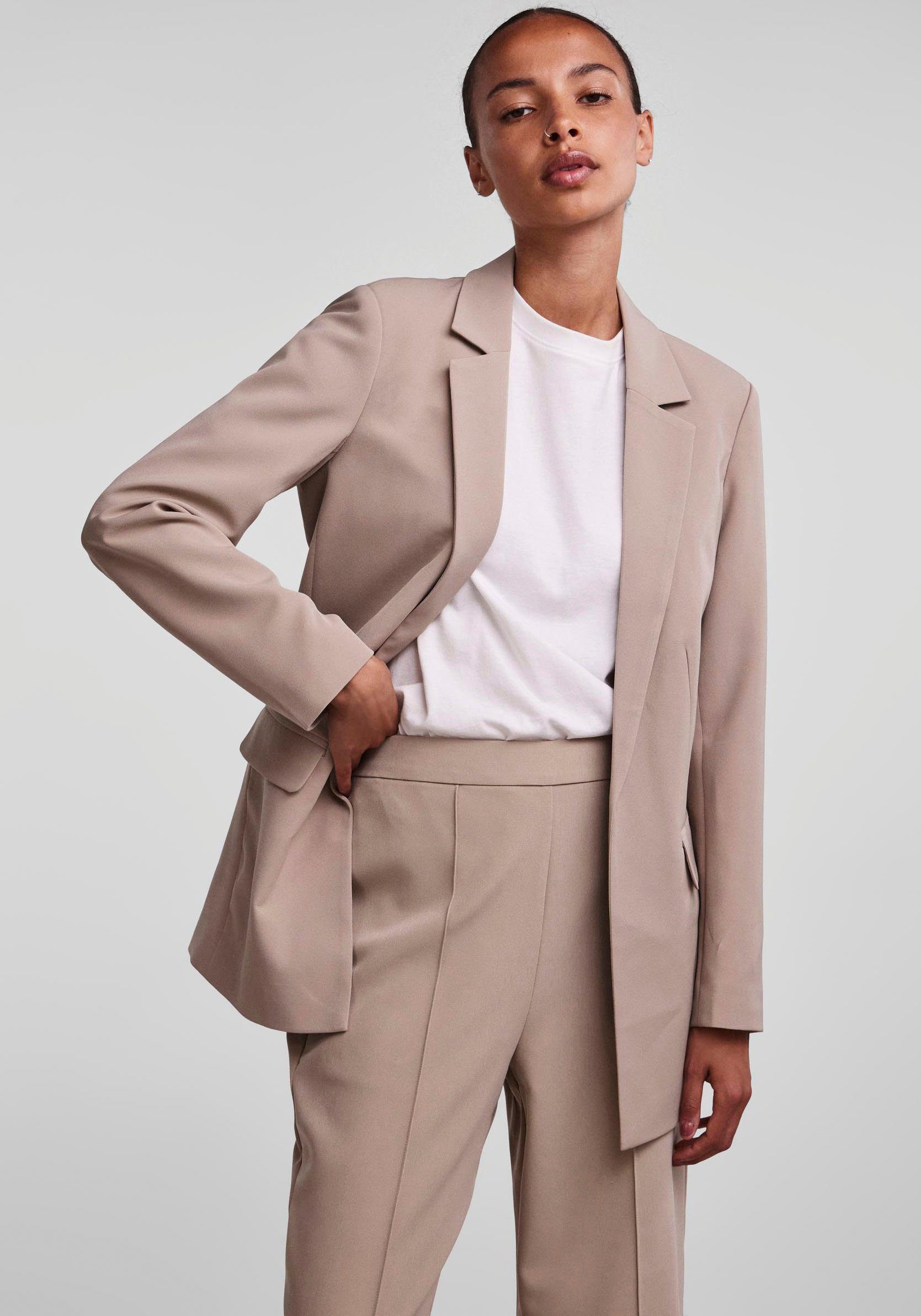 pieces Длинные PCBOSELLA LS LOOSE BLAZER NOOS in leichter Oversize Form