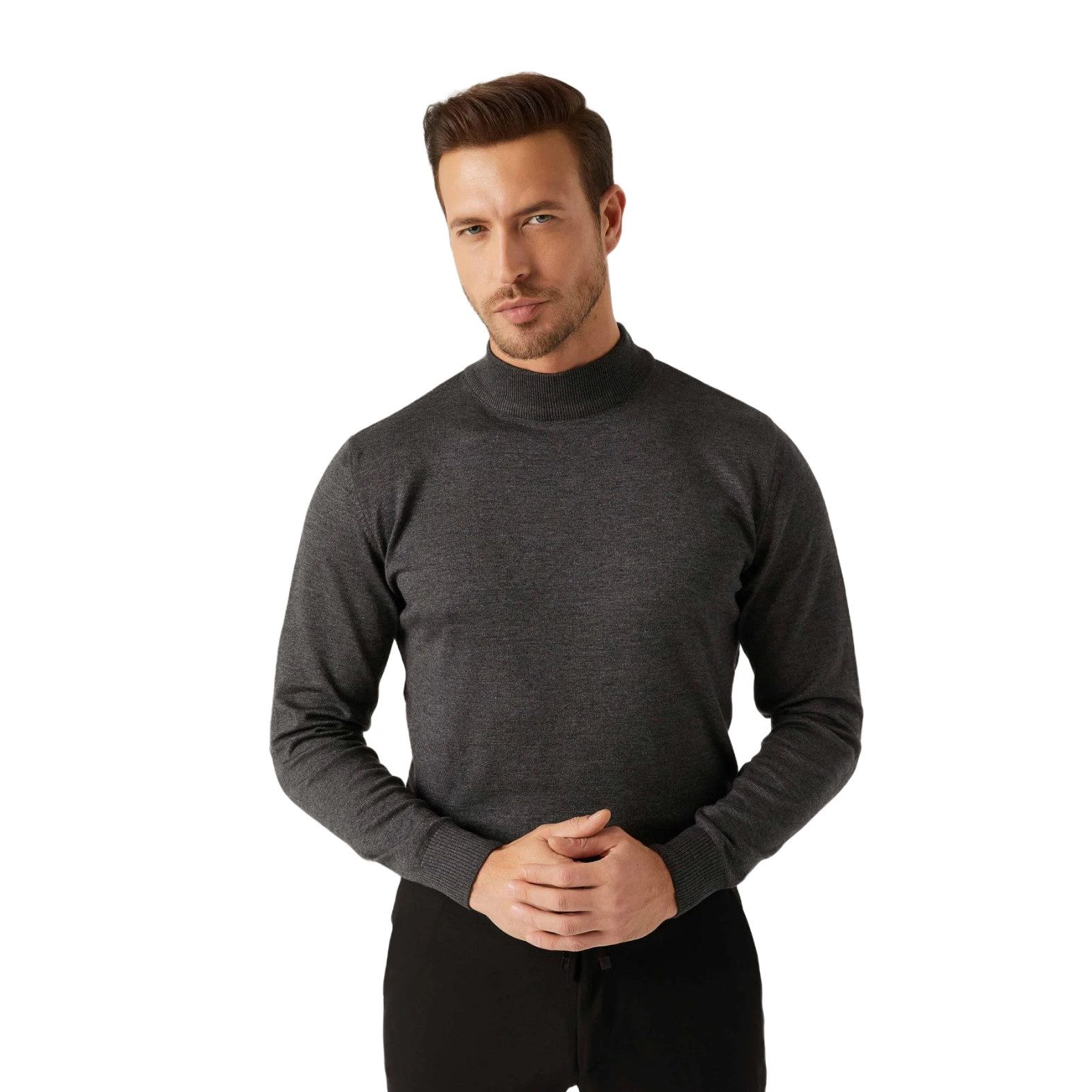 D'S DAMAT Sweater D'S DAMAT Half Fisherman Strickmode, Modische Herrenpullo günstig online kaufen