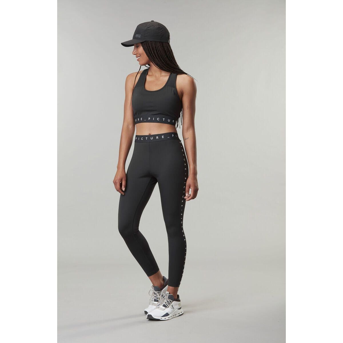Picture Outdoorhose Caty Tech Leggings Umweltfreundliches Design für anstrengende Sporteinsätze.