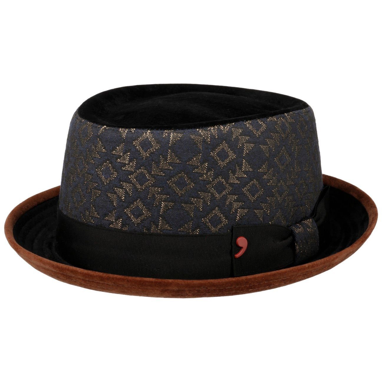 Alfonso D´Este Fedora (1-St) Baumwollhut mit Futter, Made in Italy