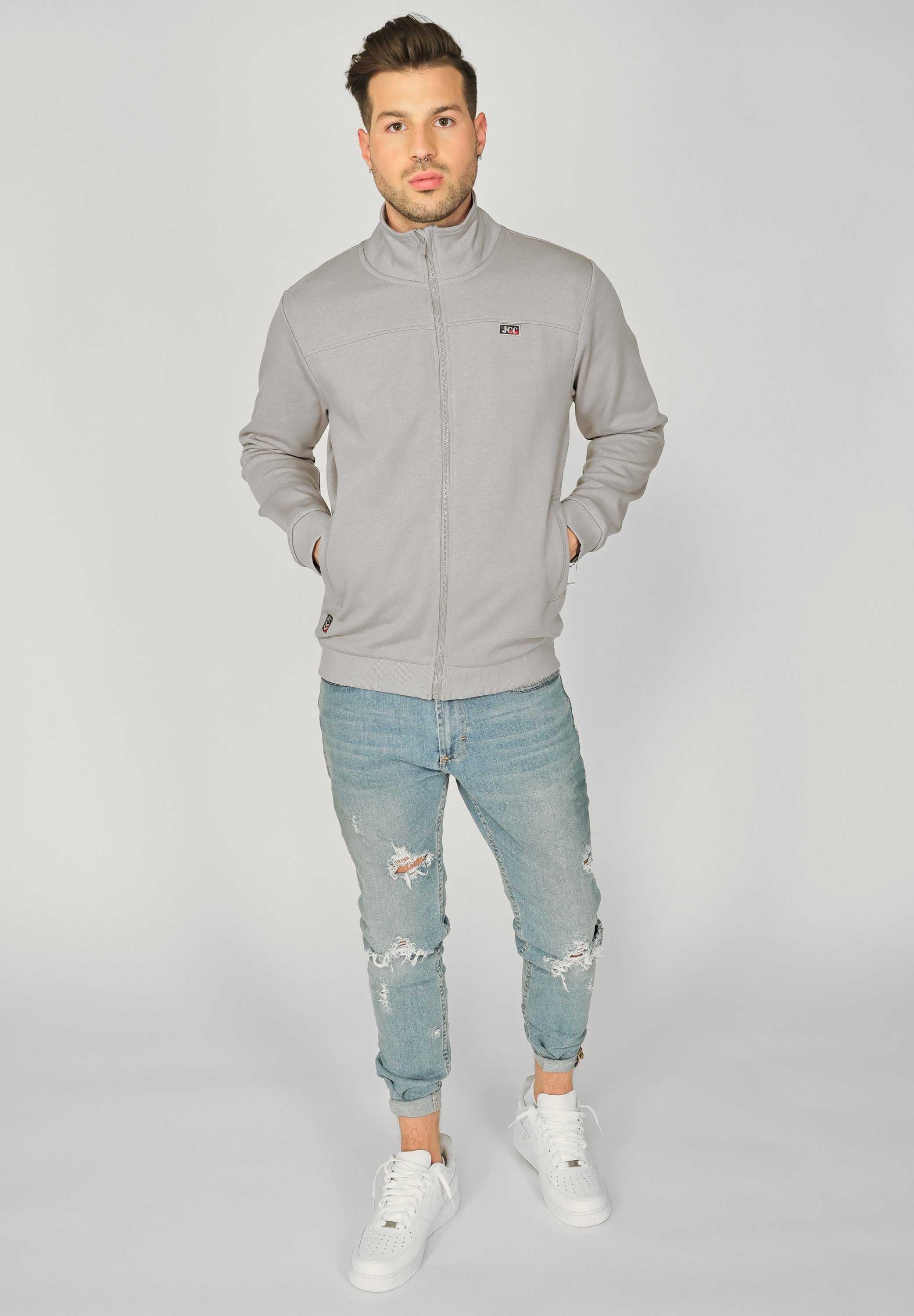 JCC grey Sweatjacke 310212082