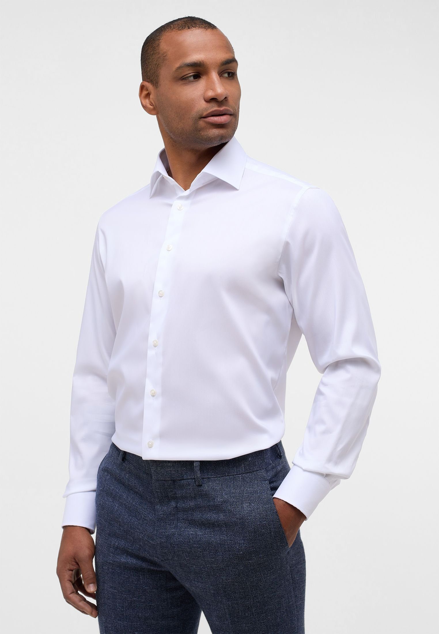 Eterna Langarmhemd "MODERN FIT", EASY IRON (bügelleicht) günstig online kaufen