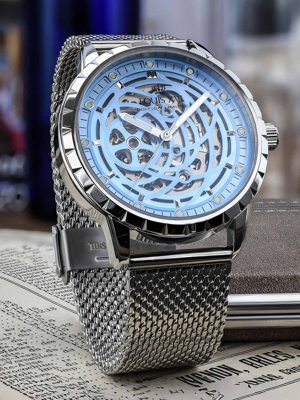 LOUIS XVI Automatikuhr Louis XVI LXVI2020 Herrenuhr Paris 2.0 Automatik 45mm 5ATM Louis XVI LXVI2020 Herrenuhr Paris 2.0 Automatik 45mm 5ATM