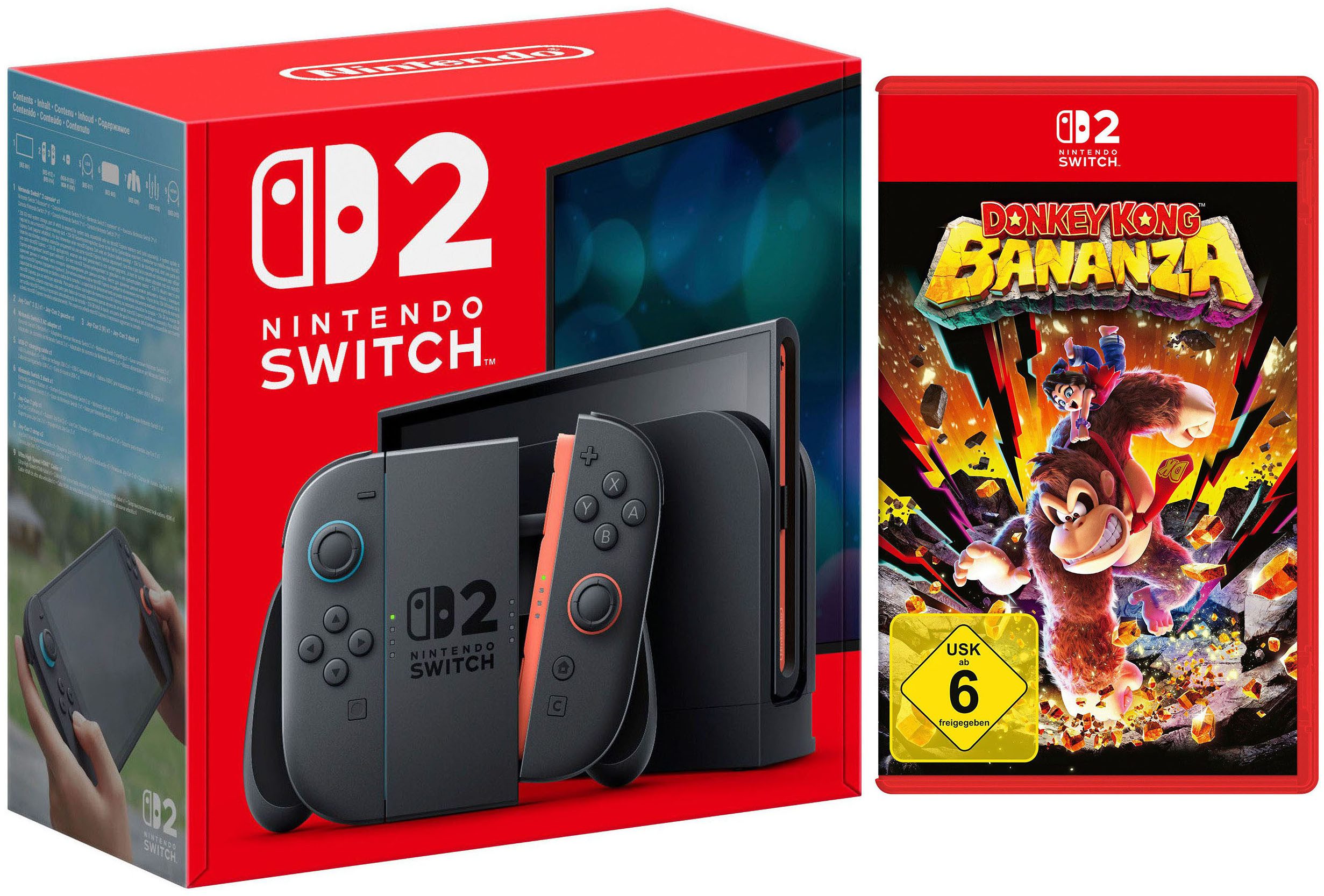 Nintendo Switch 2 Switch 2 inkl Donkey Kong Bananza