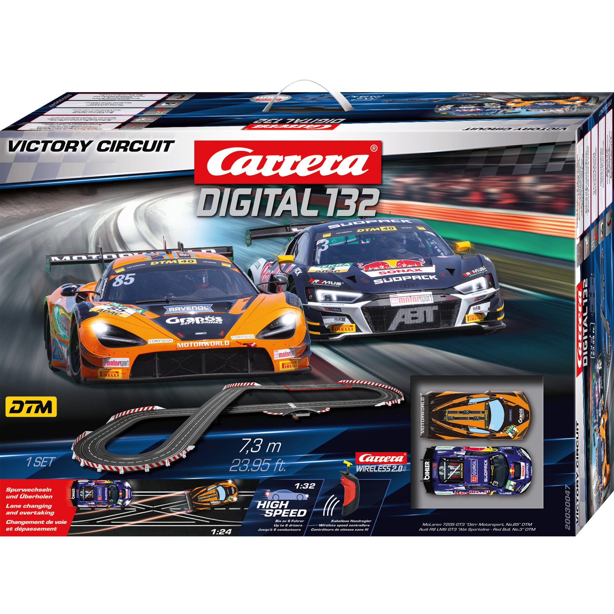 Carrera® Autorennbahn Carrera DIGITAL 132 Victory Circuit, Rennbahn