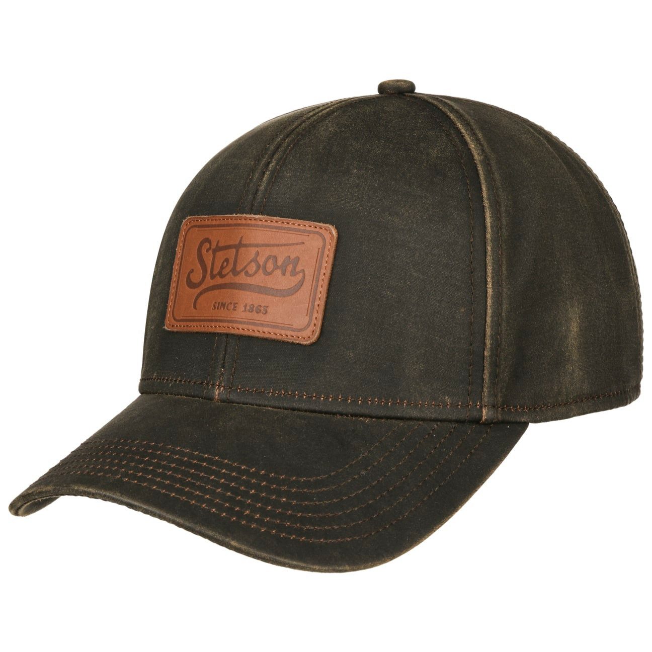 Stetson Baseball Cap (1-St) Basecap Metallschnalle