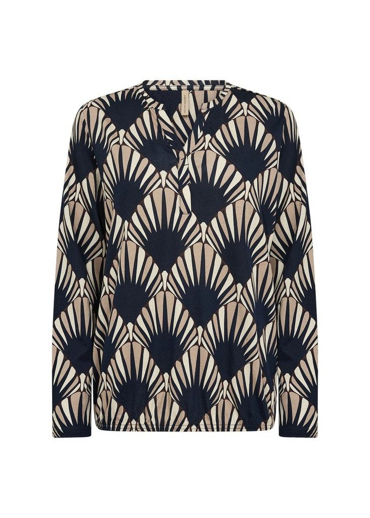 soyaconcept Blusenponcho soyaconcept / Da. Bluse / SC-FELICITY AOP 556