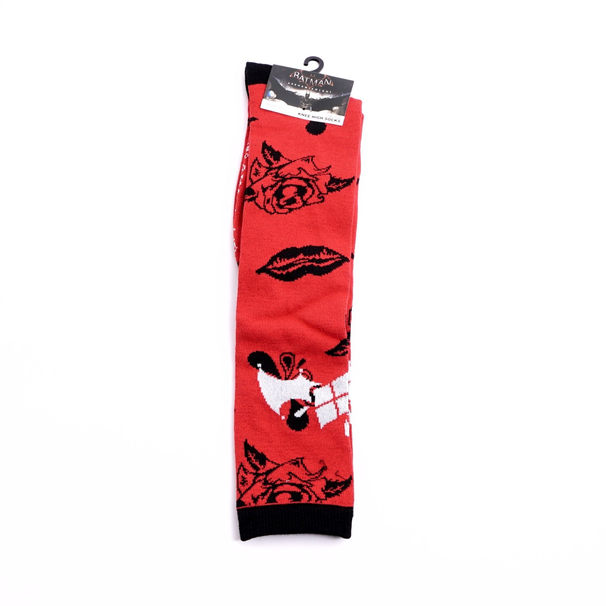 Batman Kniestrümpfe BATMAN Kniesocken Kniestrümpfe rot günstig online kaufen