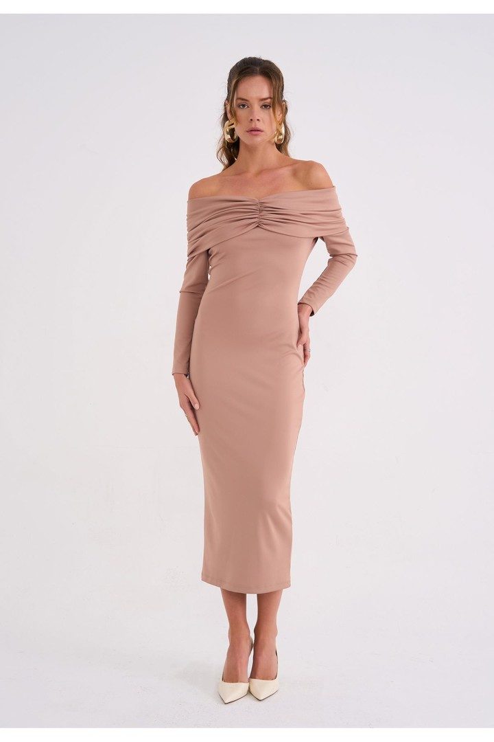 La Sarta Maxikleid Jerseykleid Bellagio