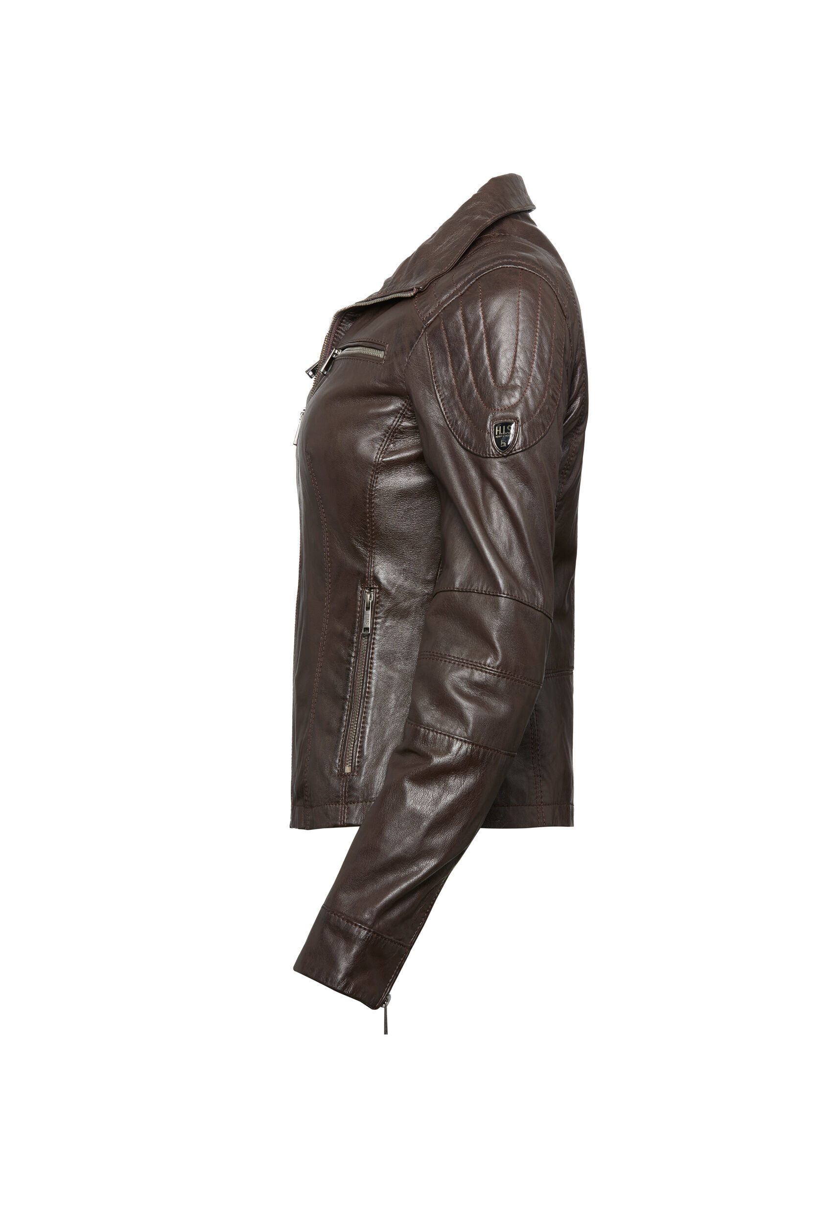 H.I.S Lederjacke (1-St) aus weichem Leder