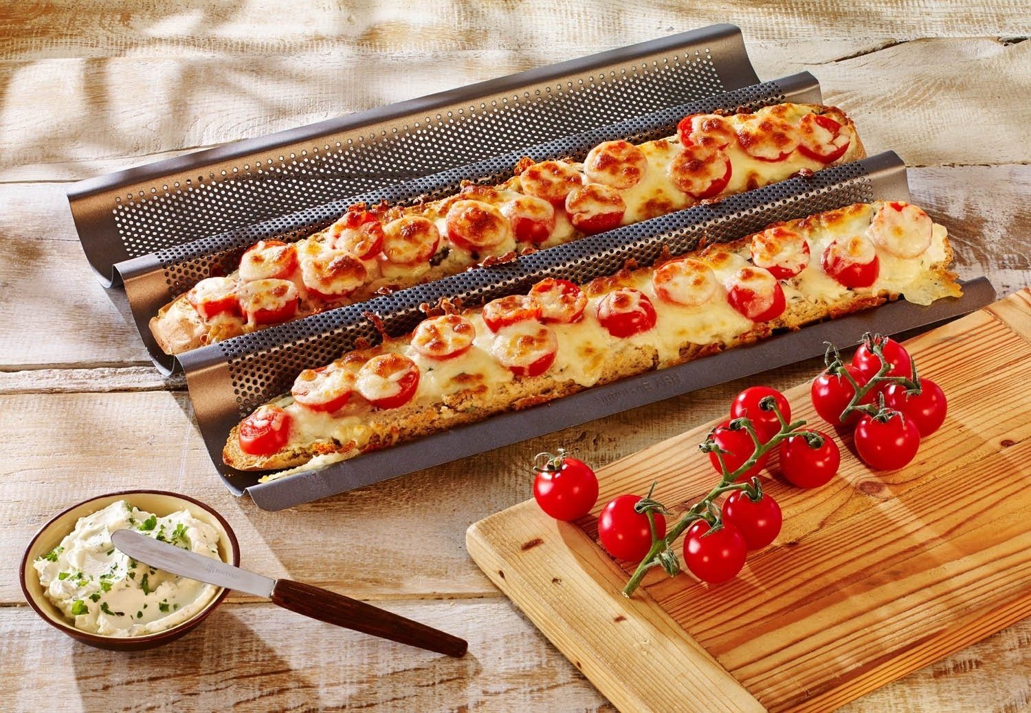 Birkmann Brotbackform LAIB & SEELE, 38,5 x 28 cm, Grau, Karbonstahl, antihaftbeschichtet