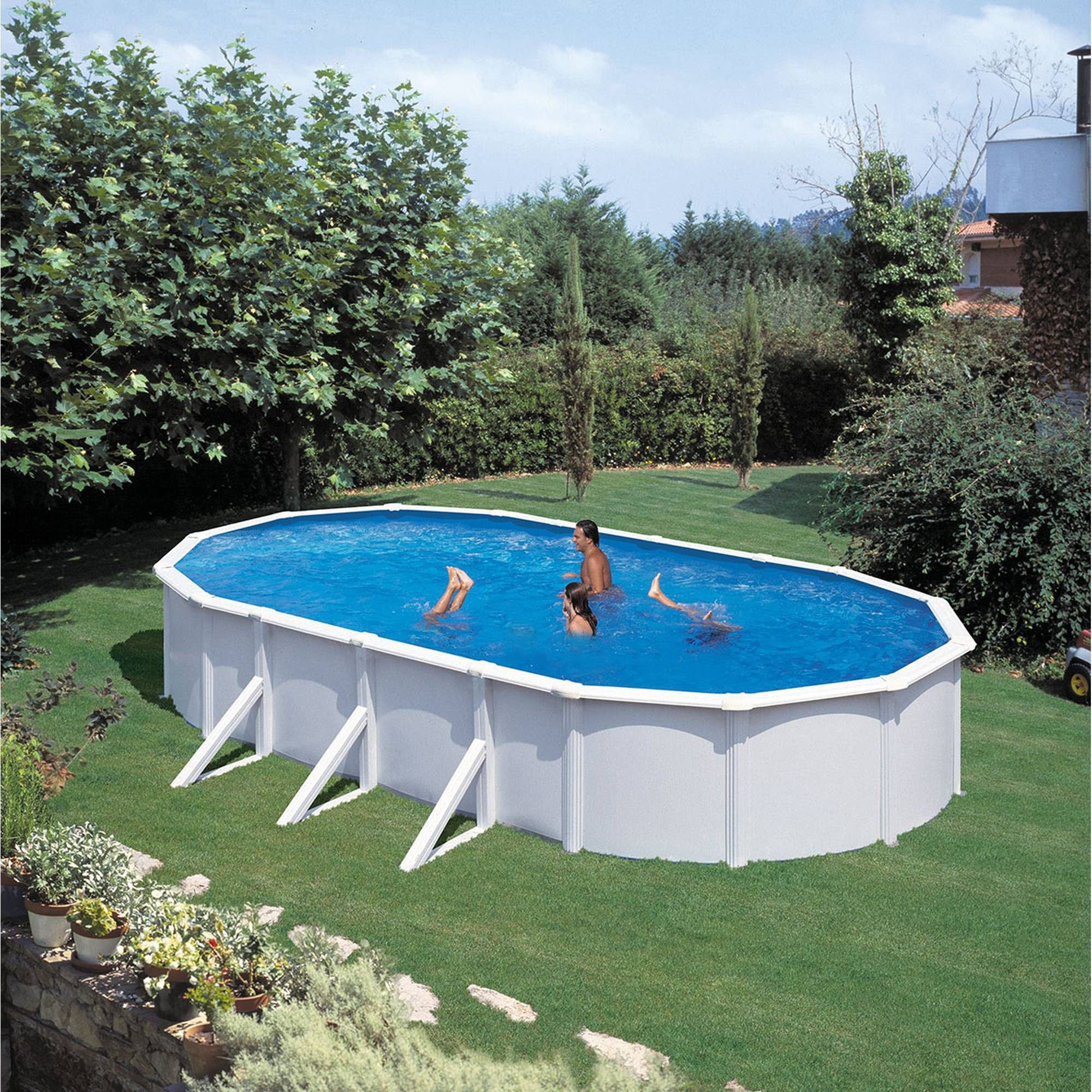 Planet Pool Ovalpool Stahlwandpool Set (5-teilig) günstig online kaufen