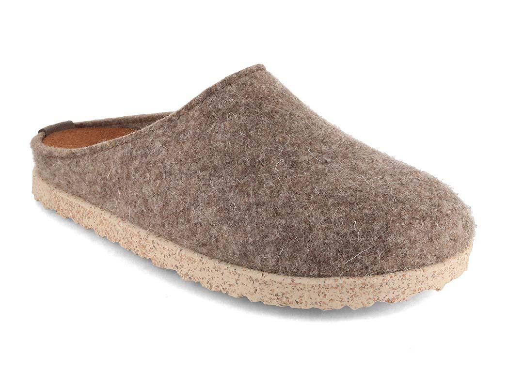 Haflinger Filzpantoffeln Manhattan Hausschuh für lose Einlagen geeignet