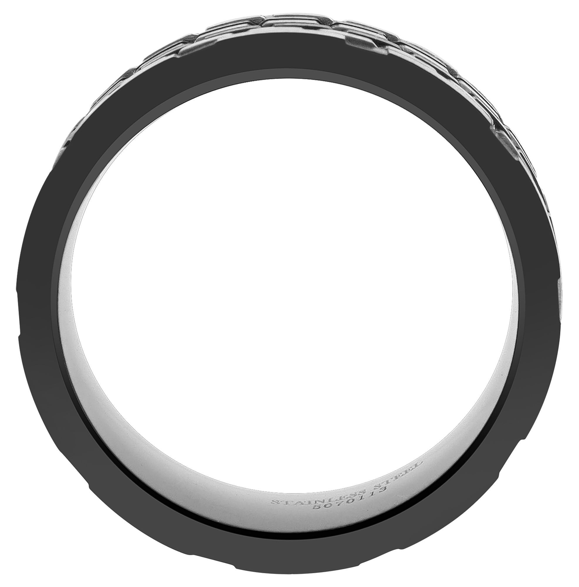 AKZENT Fingerring Jotham Edelstahl Herren, Herren günstig online kaufen