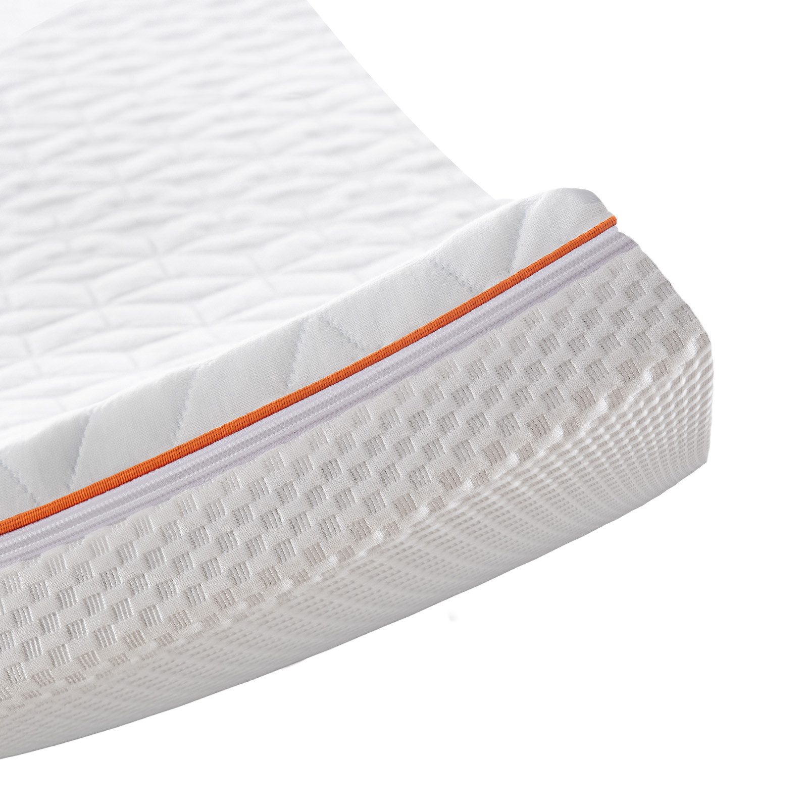 BedStory, Topper Topper 90/140/160/180x200cm, 7.5 cm hoch, Doppelschichtiger Gel-Bambus-Kohle-Memory-Schaumstoff Topper, Boxspringgeeignet, Atmungsaktiv, Ergonomisch, Hypoallergen