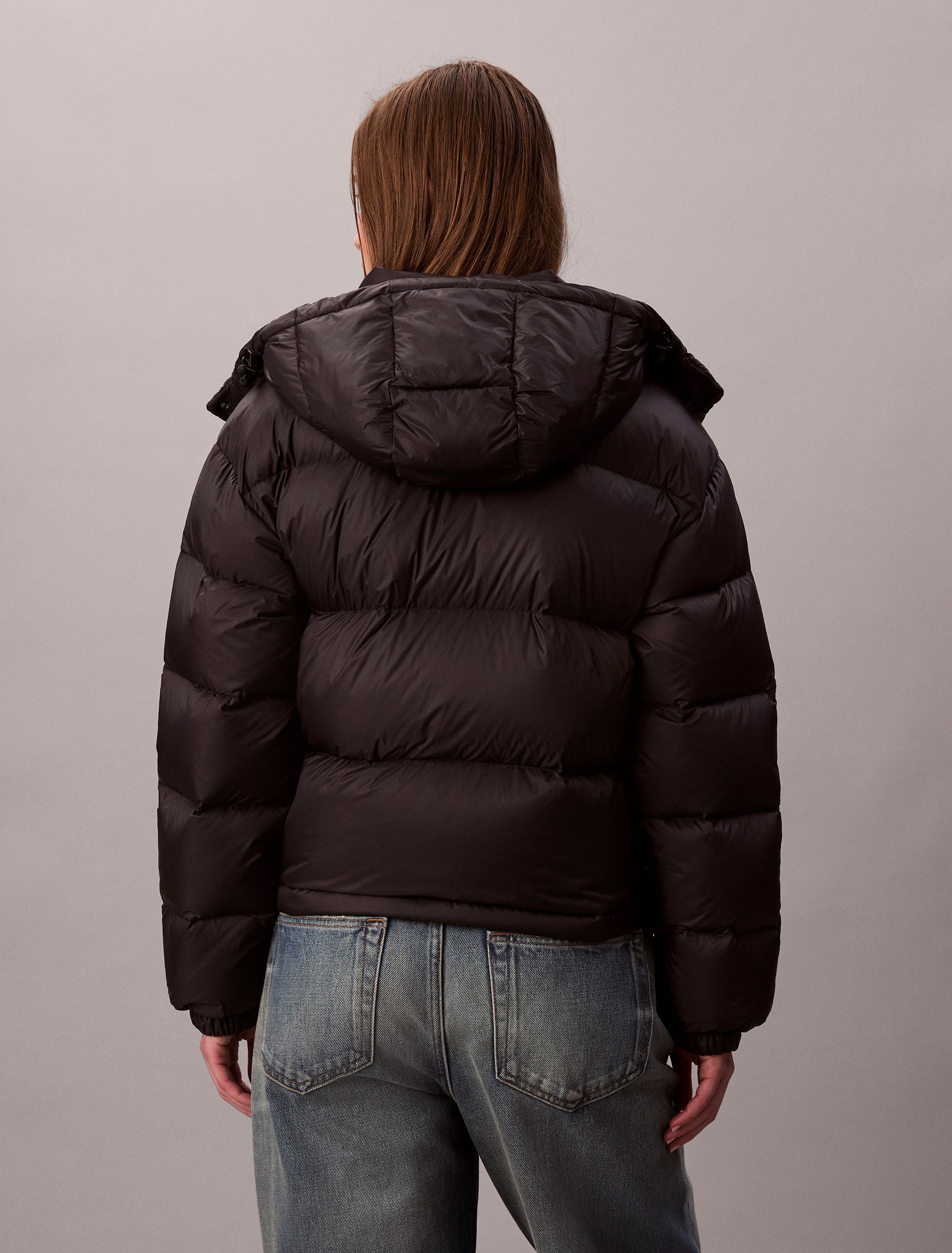 Calvin Klein Jeans Steppjacke ESSENTIAL MIDWEIGHT PUFFER JACKE Mit Rundhals günstig online kaufen