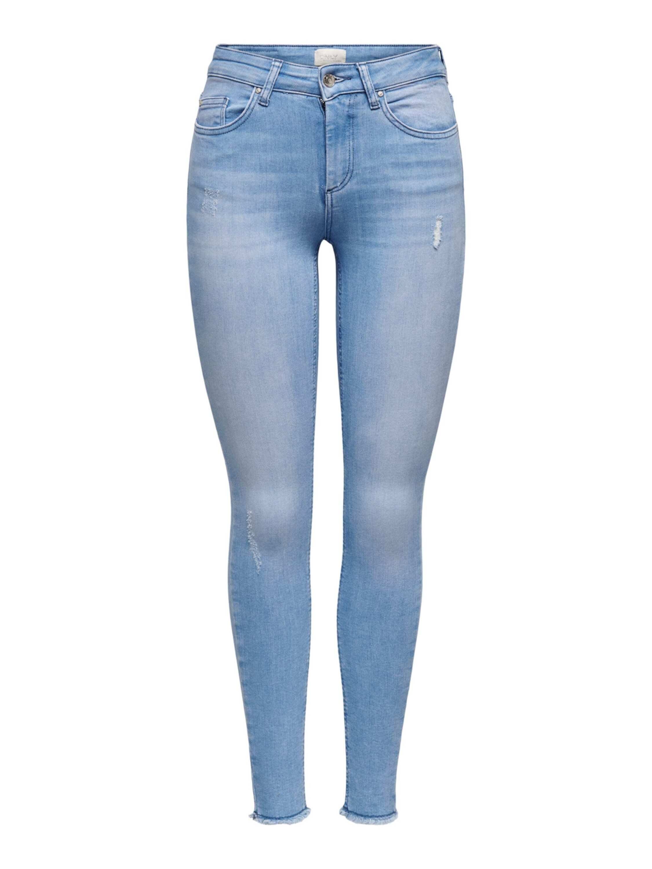 ONLY Tall 7/8-Jeans (1-tlg) Fransen