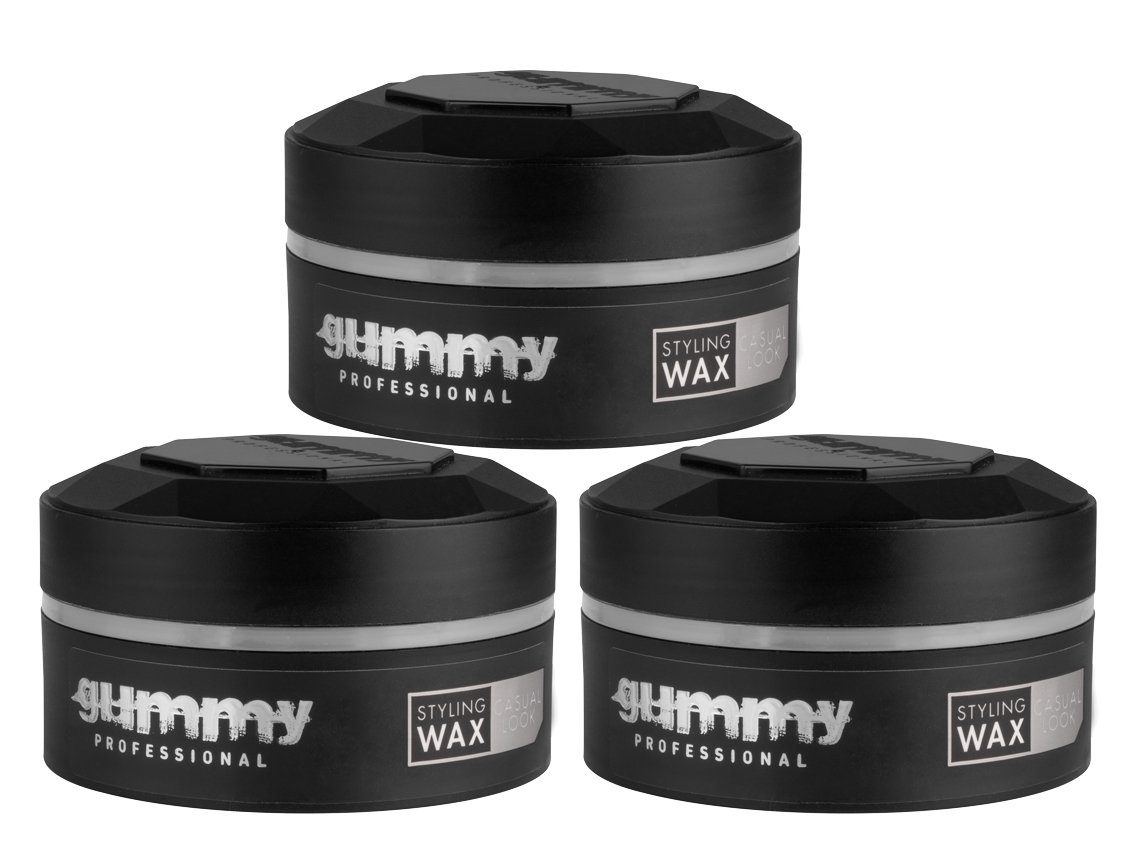 Styling ml 3er 150 Gummy Casual Gummy (450ml) Look Wax je Set Professional Fonex Haarwachs