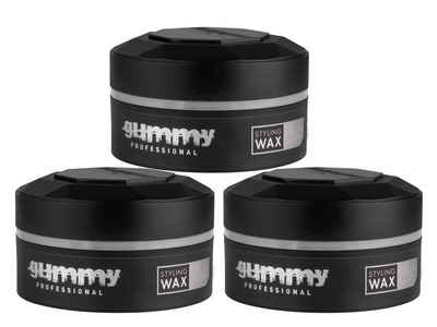 Gummy Professional Haarwachs Fonex Gummy Styling Wax Casual Look 3er Set je 150 ml (450ml)
