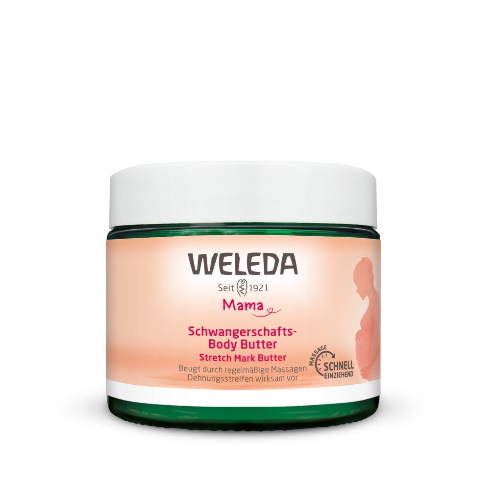WELEDA Körperpflegemittel Mum Bodybutter Schwangerschaft, 150 ml