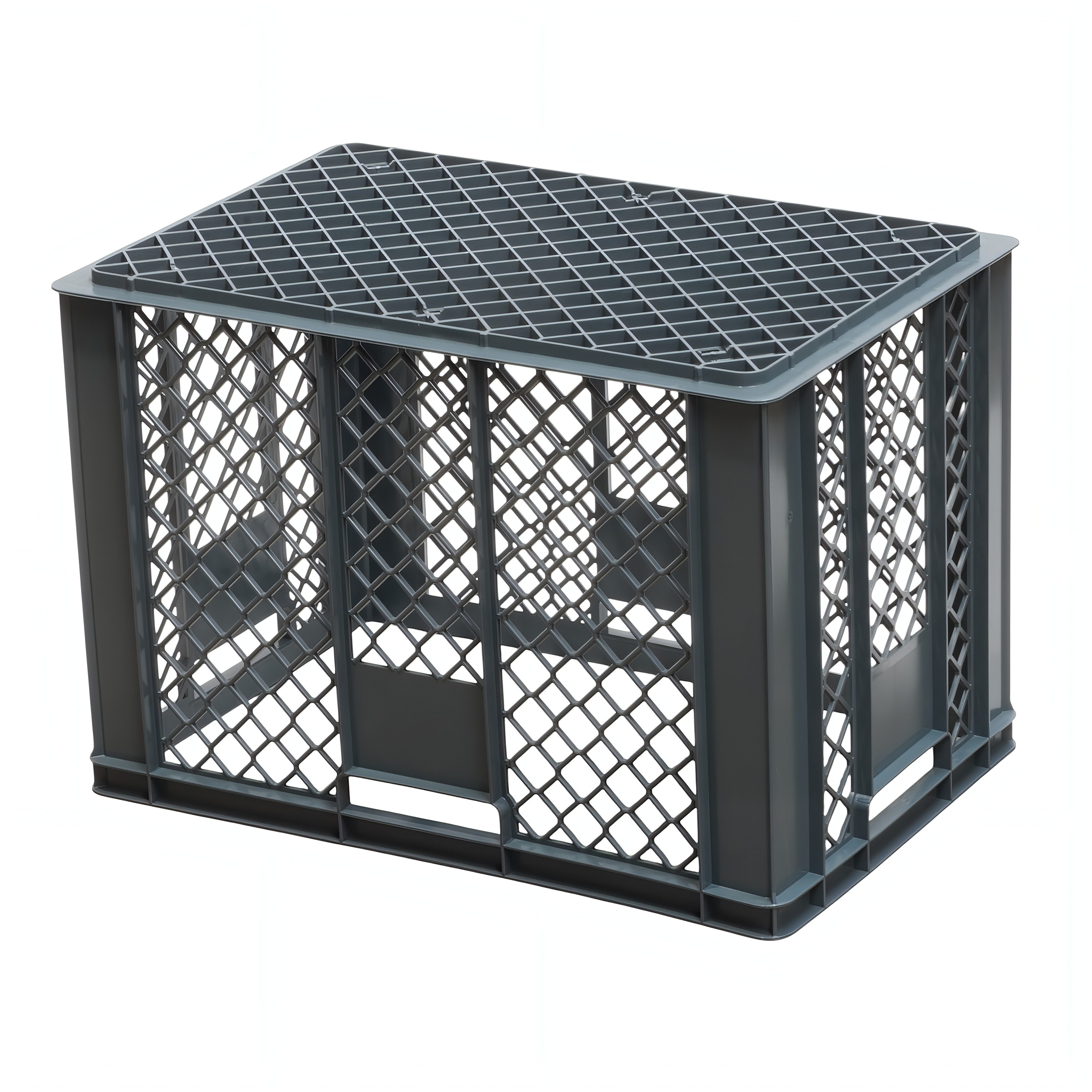 Logiplast Stapelbox 2 Stück Bäckerkisten / Brotkisten 600 x 400 x 410 mm