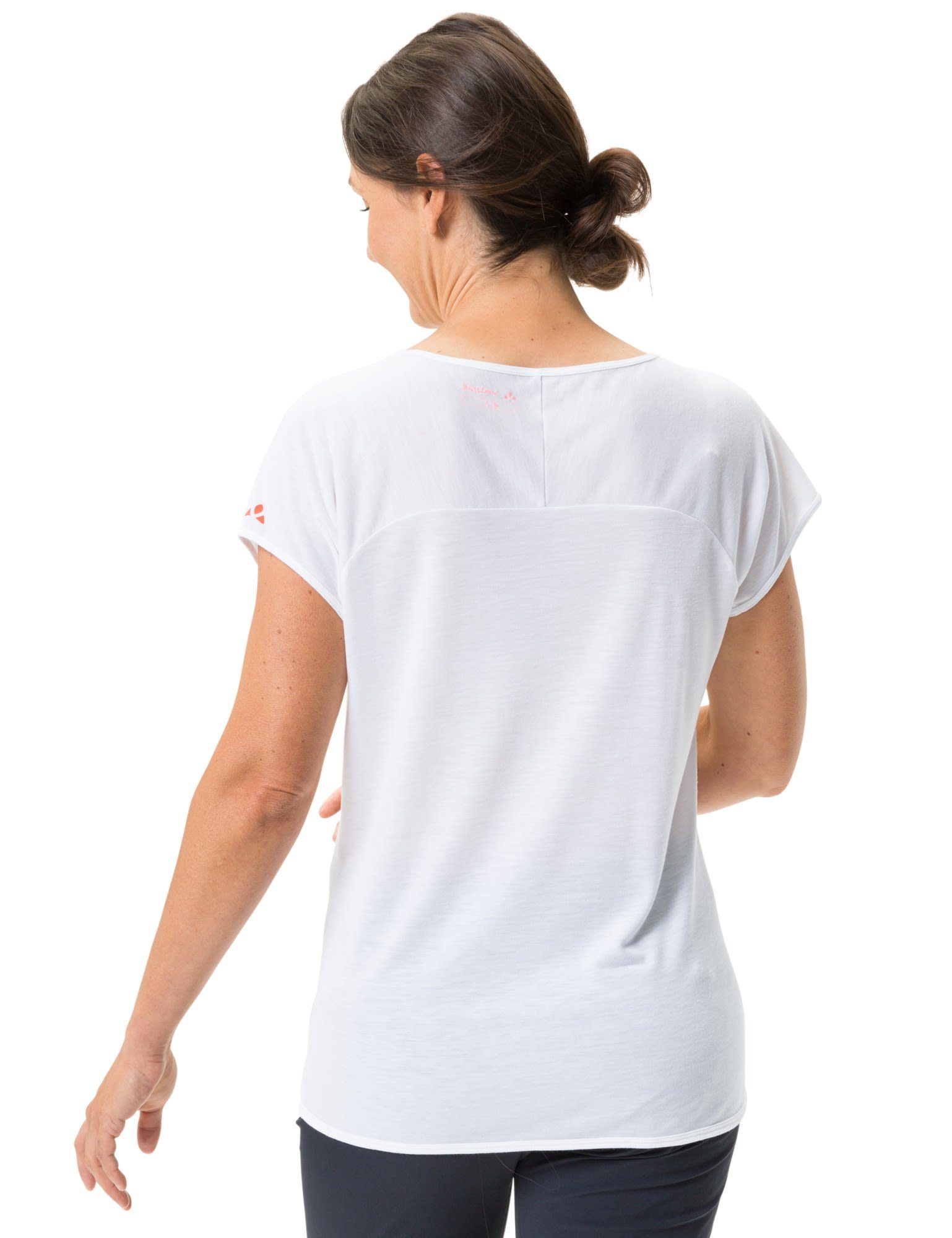 Damen Womens VAUDE T-Shirt Kurzarm-Shirt Uni White T-shirt Ii Tekoa Vaude