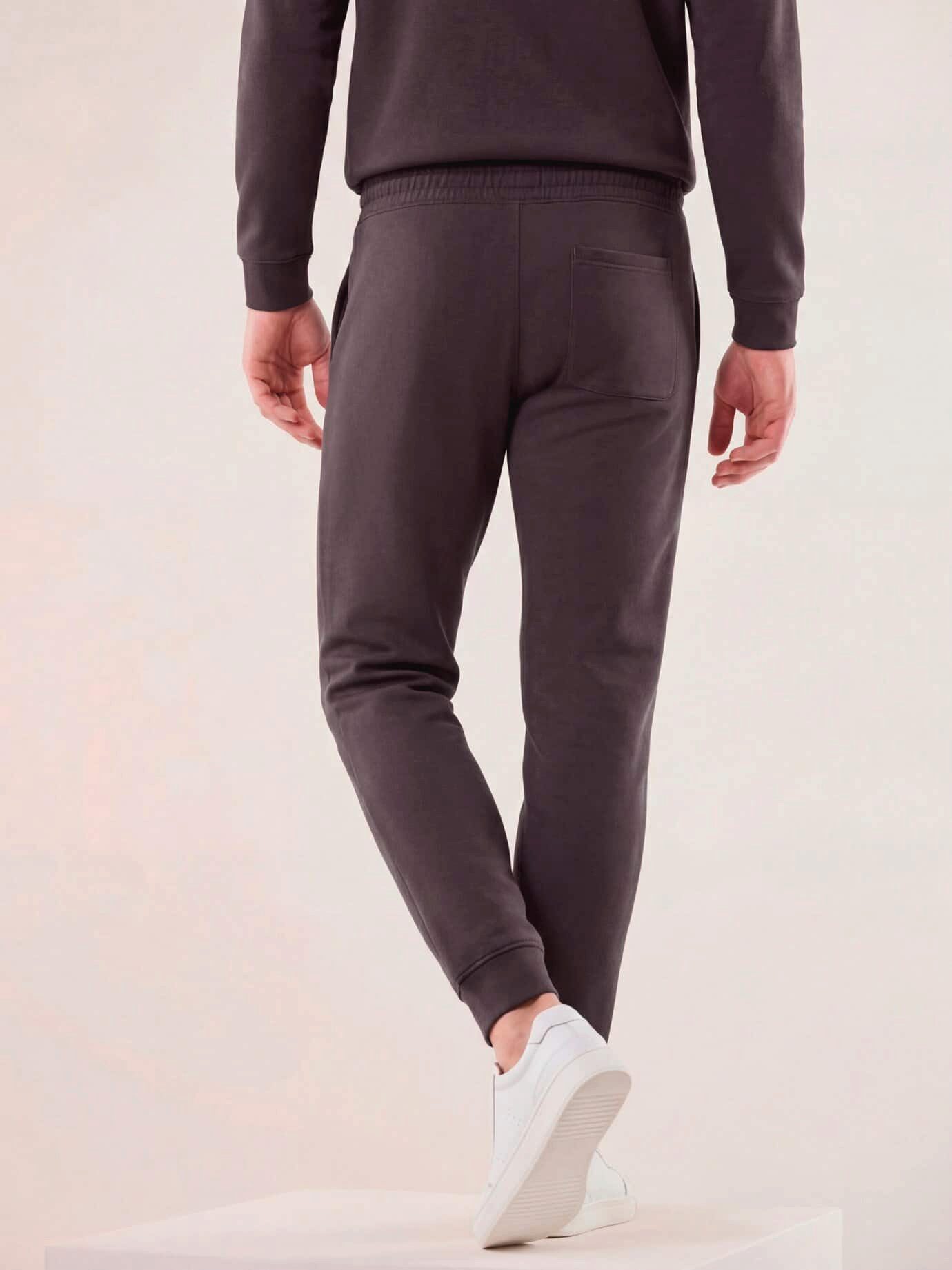 Walbusch Sweathose Herren Sweathose mit Baumwolle