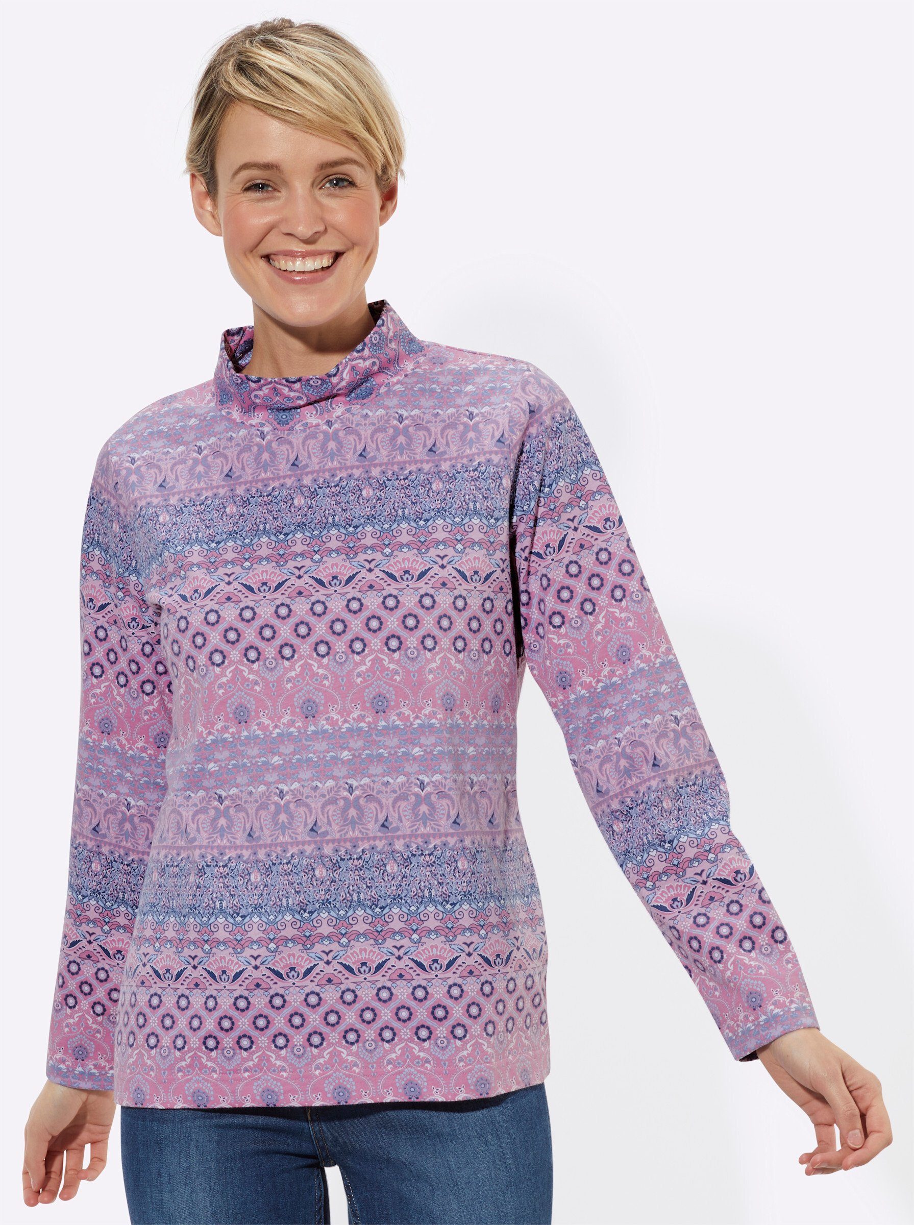 Casual Looks Langarmshirt "Shirt", (1 tlg.) günstig online kaufen