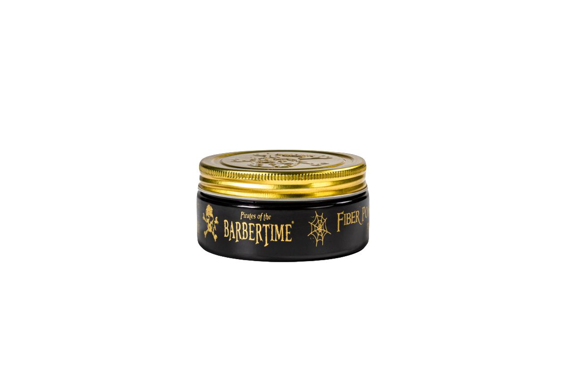 BARBERTIME Haarwachs 3x Haarpomade Hair Pomade Styling Pomade 150ml Fiber Pomade, 3-tlg.