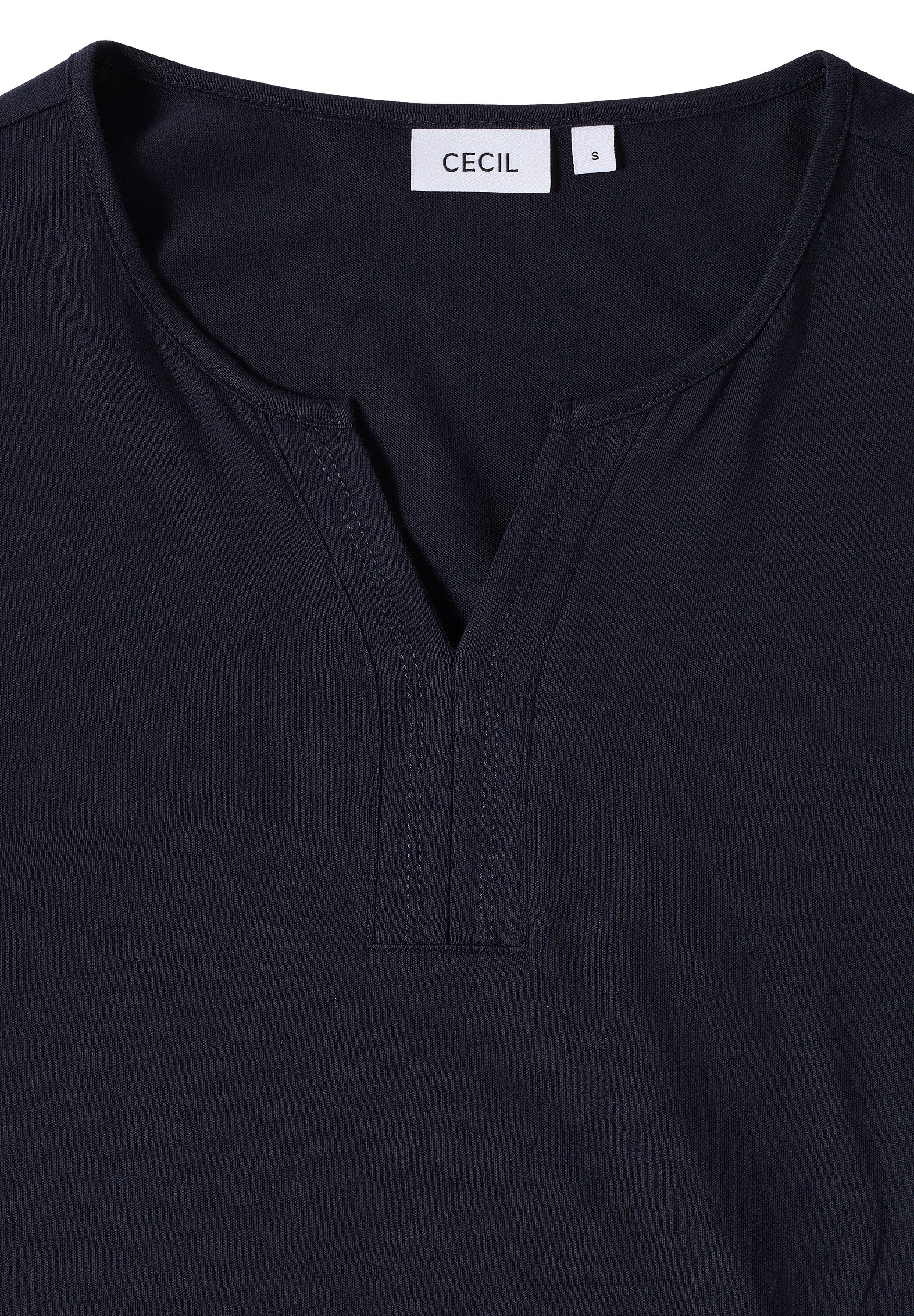 CECIL Tunikashirt aus reiner Baumwolle