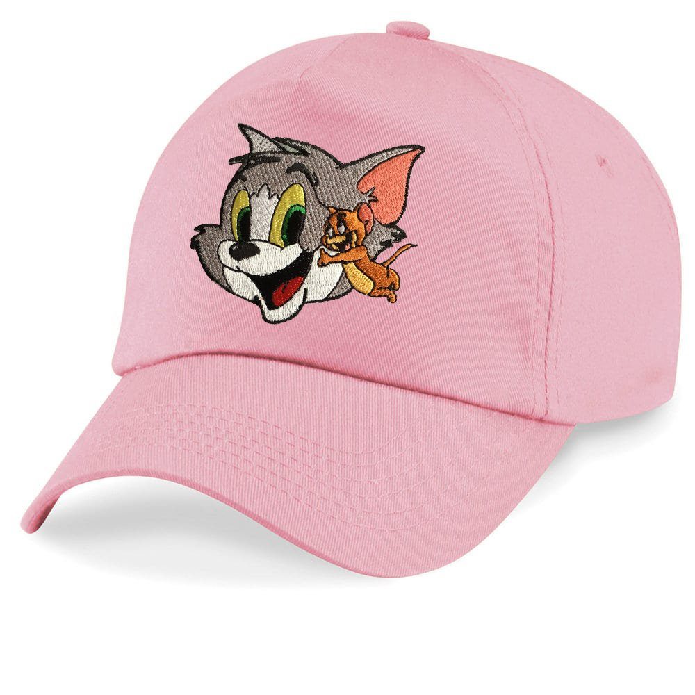 Blondie & Brownie Baseball Cap Kinder Tom Jerry Stick Patch Katze Maus Cartoon One Size
