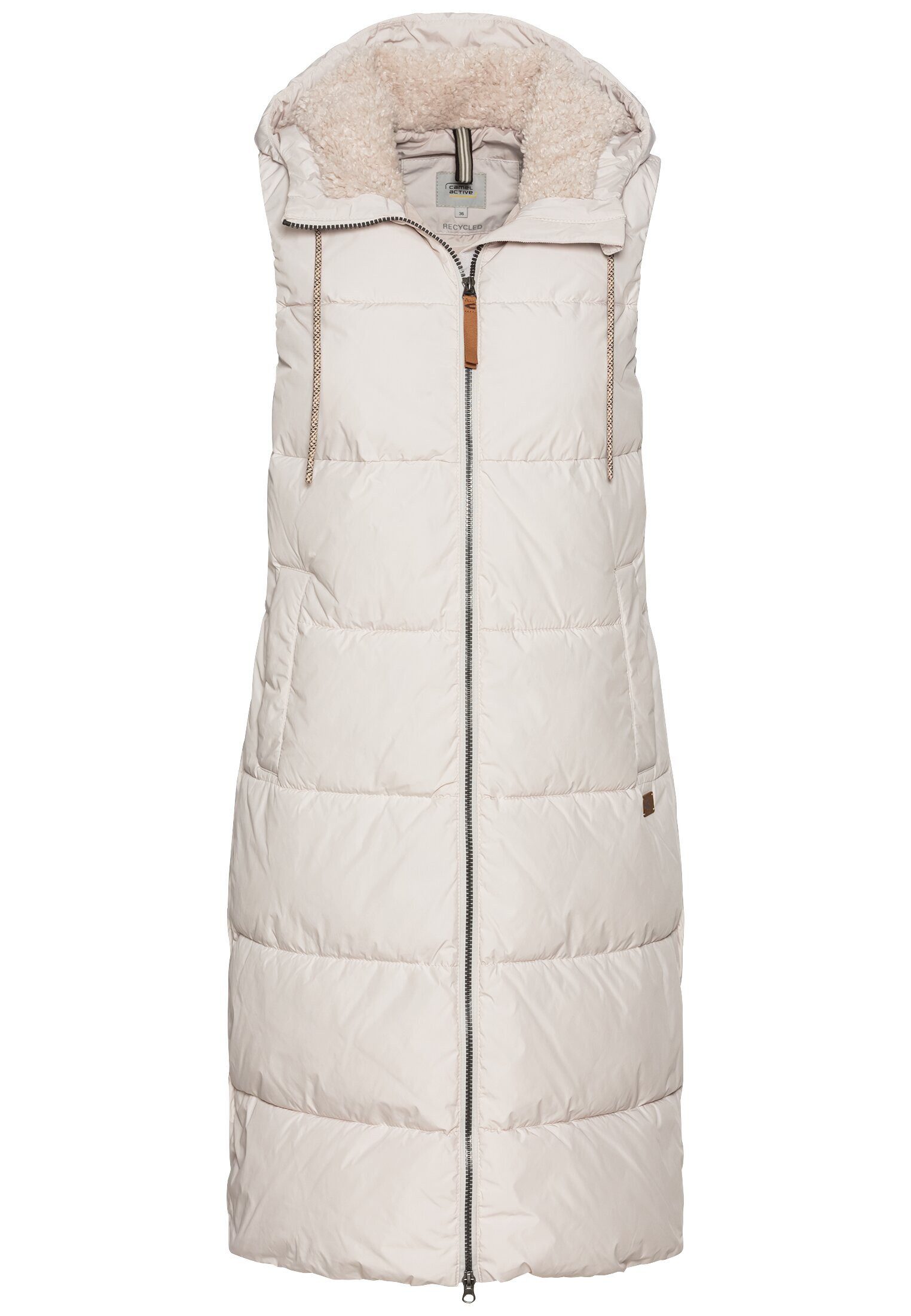 camel active Steppweste Lange Pufferweste mit günstig online kaufen